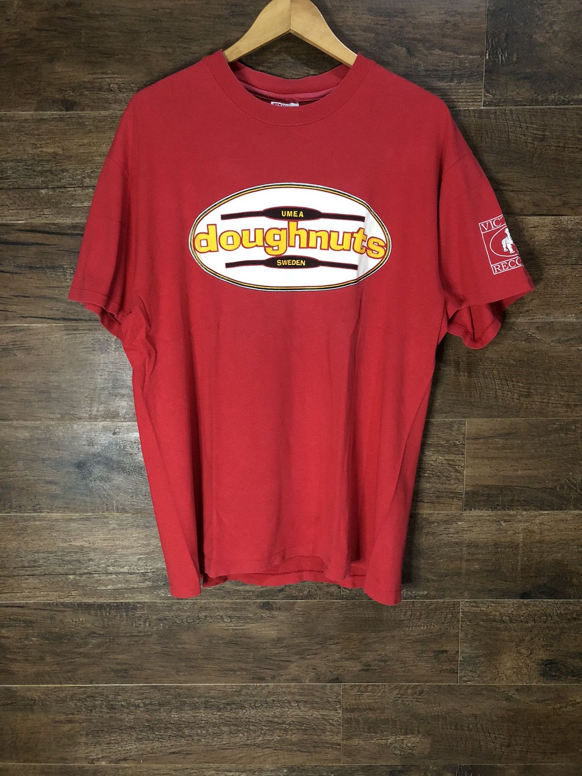 Band Tees Vintage Mid 90s Doughnuts Hardcore Umea Hardcore Shirt Size US XL / EU 56 / 4 - 2 Thumbnail
