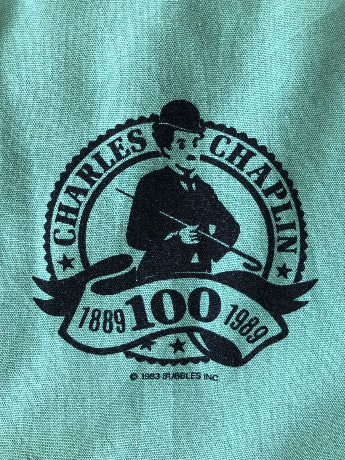 Vintage RARE🔥Vintage Charles Chaplin Movies O/S Haori Hanten Kimono Size US L / EU 52-54 / 3 - 14 Thumbnail