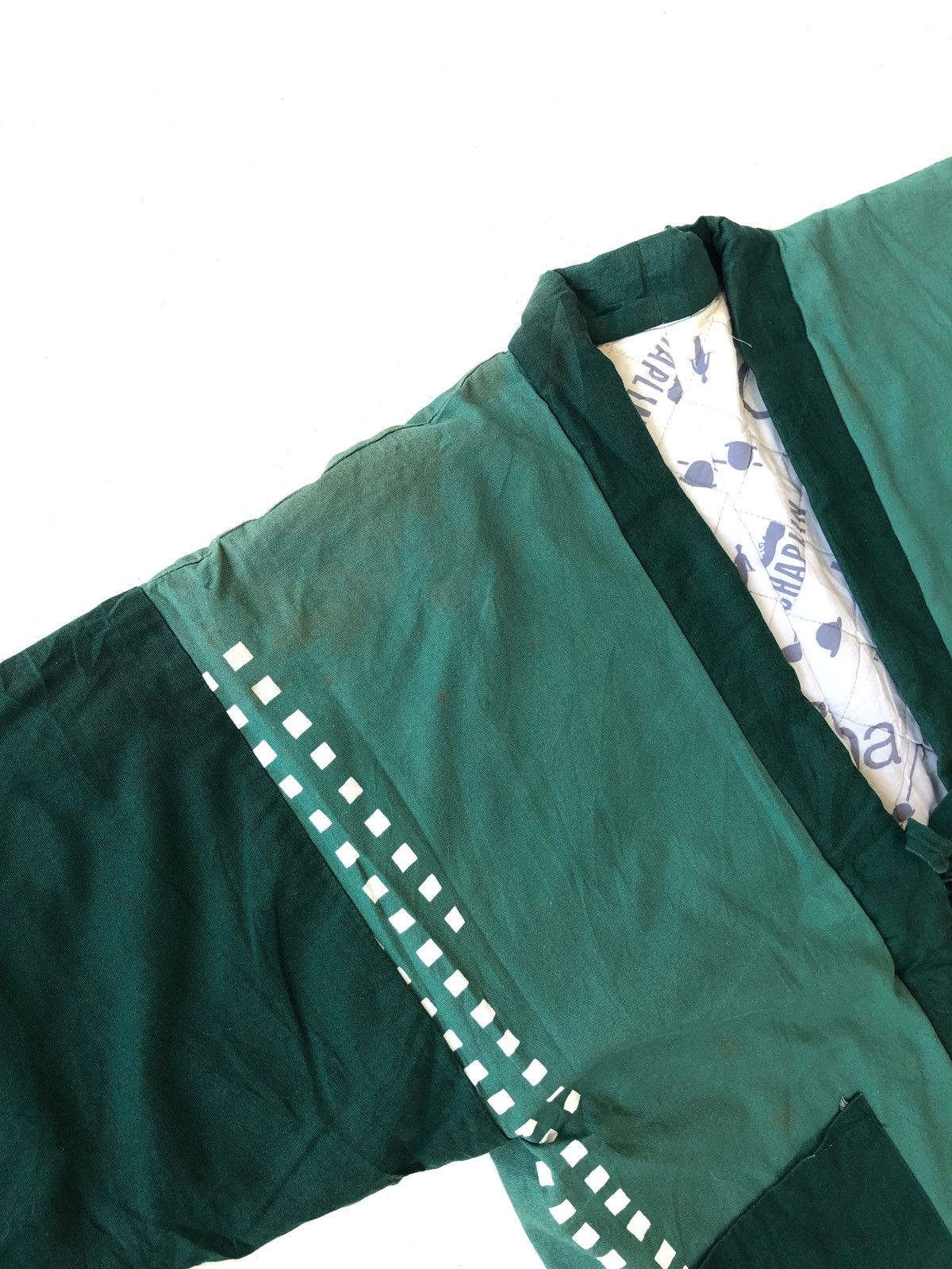 Vintage RARE🔥Vintage Charles Chaplin Movies O/S Haori Hanten Kimono Size US L / EU 52-54 / 3 - 12 Thumbnail