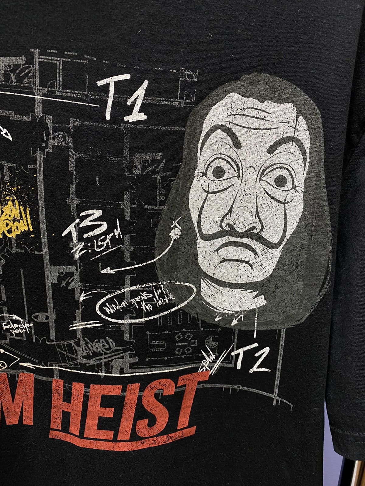 Other Money Heist “Team Heist” Series T Shirt Size US XXL / EU 58 / 5 - 9 Thumbnail