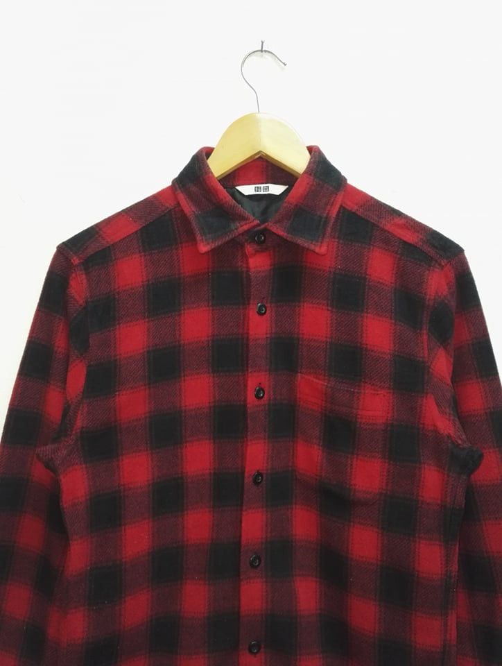 Flannel Flannel Uniqlo Long Sleeve Plaid Shirt Flannel (c10) Size US S / EU 44-46 / 1 - 2 Thumbnail