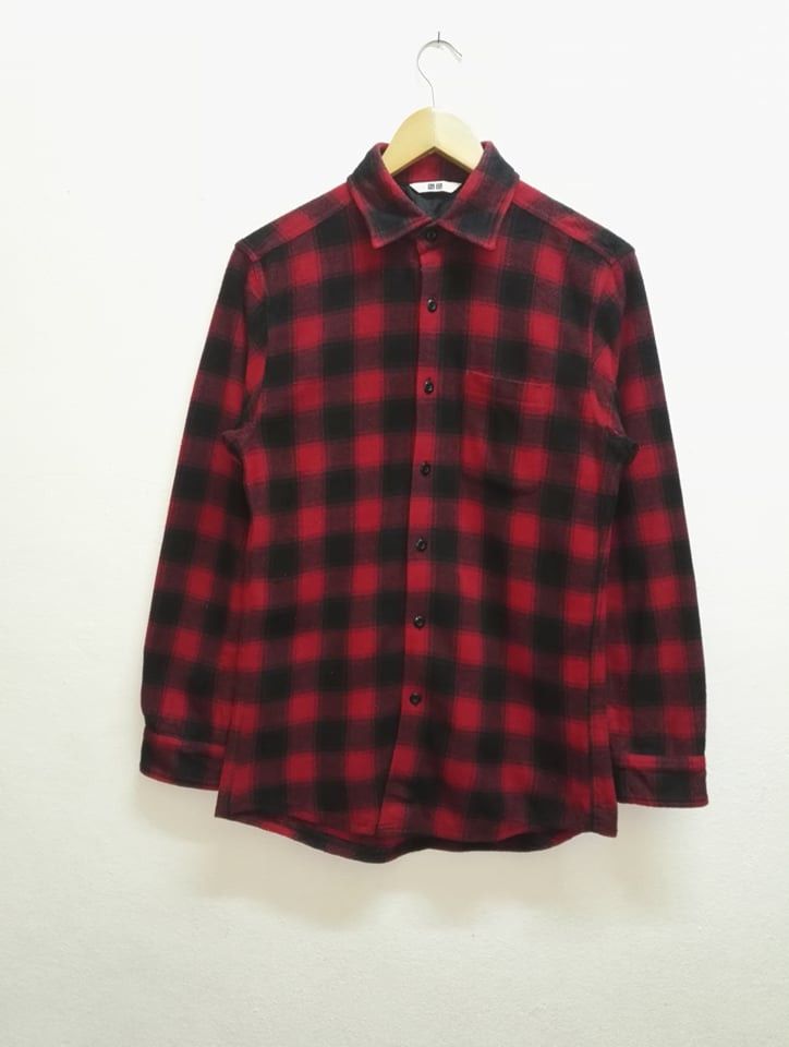 Flannel Flannel Uniqlo Long Sleeve Plaid Shirt Flannel (c10) Size US S / EU 44-46 / 1 - 1 Thumbnail