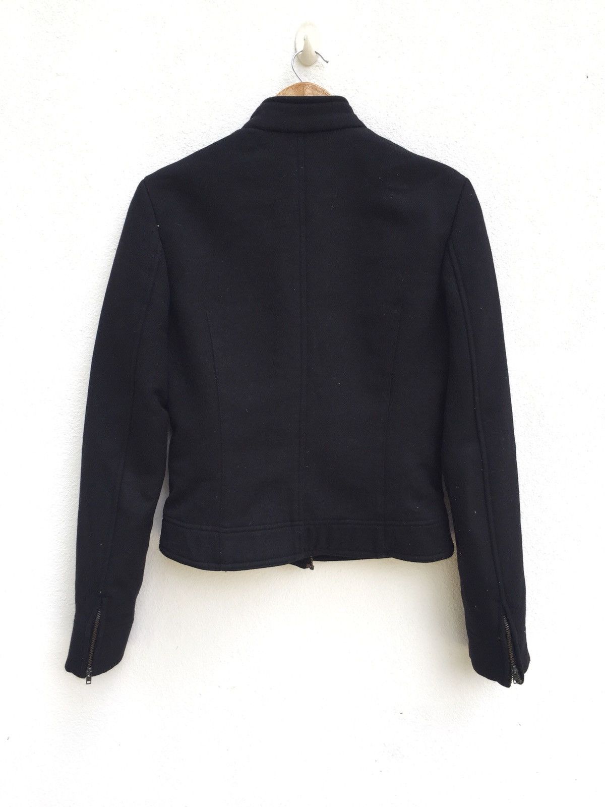 Dolce & Gabbana DOPE🔥90s D&G 🇮🇹 Black Biker Jacket Size US XS / EU 42 / 0 - 6 Thumbnail