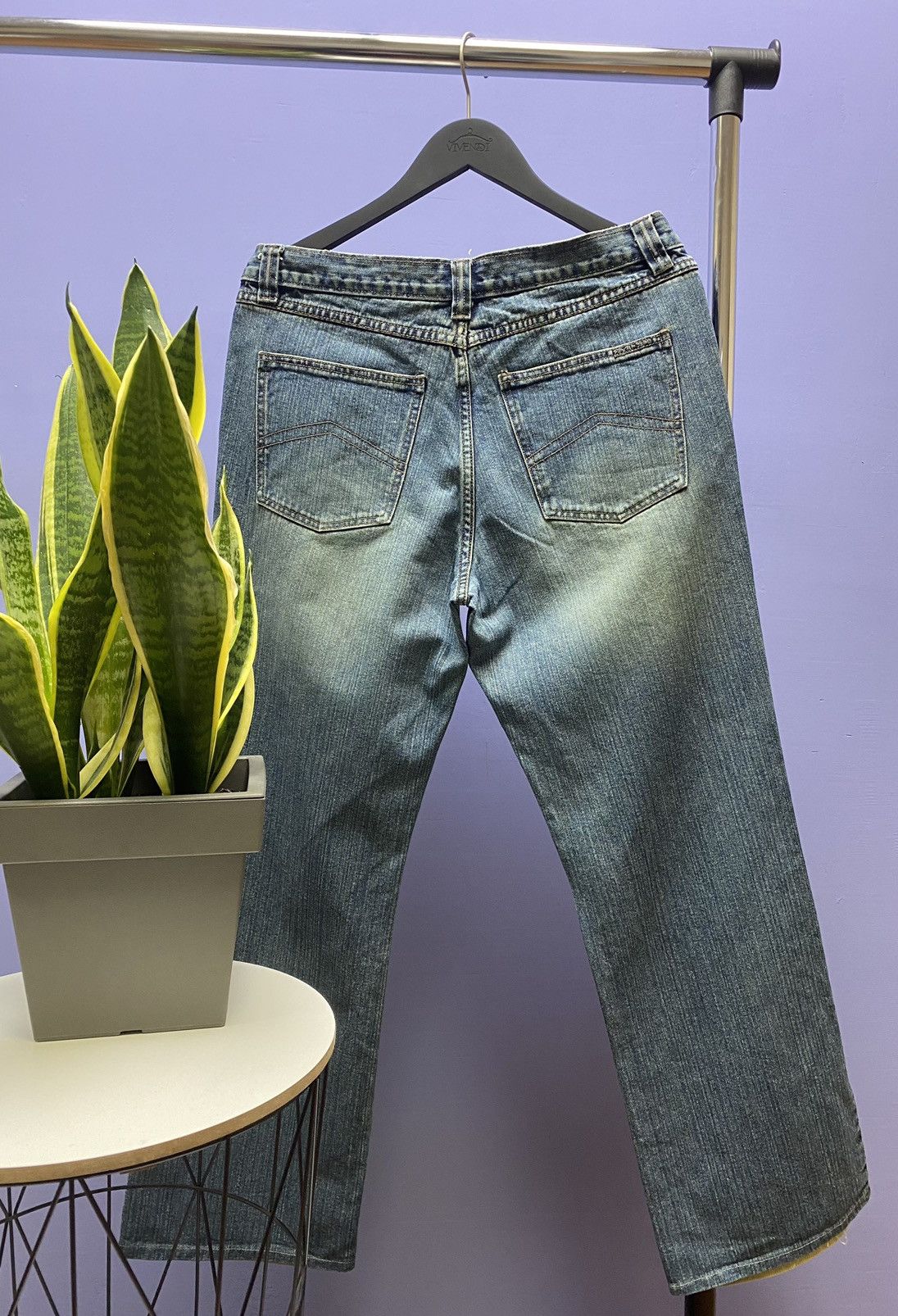 Japanese Brand × Vintage Vintage Denim Velvet Pants Avant Garde If Six Was Nine L Men Size US 32 / EU 48 - 13 Thumbnail