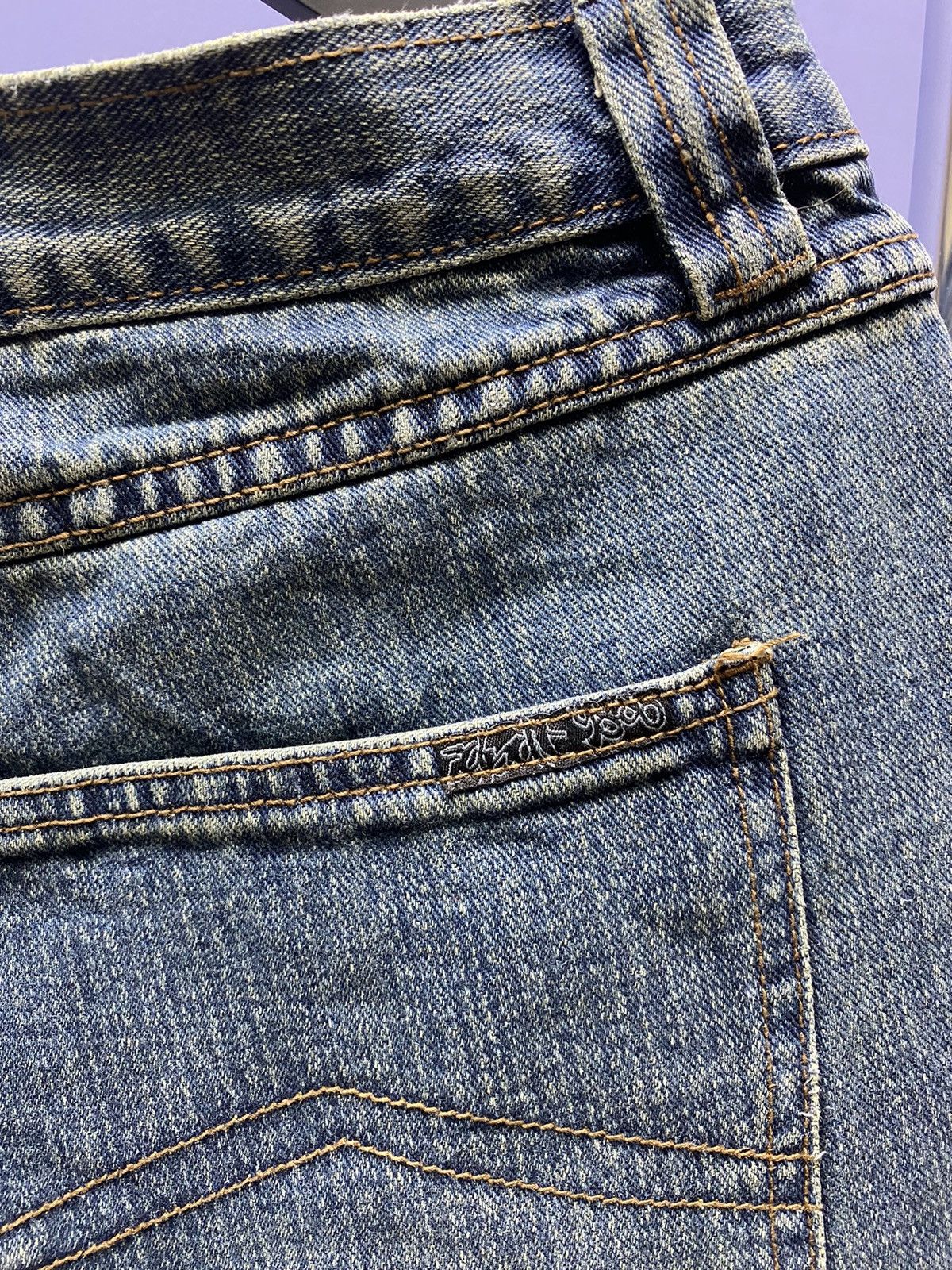 Japanese Brand × Vintage Vintage Denim Velvet Pants Avant Garde If Six Was Nine L Men Size US 32 / EU 48 - 16 Thumbnail