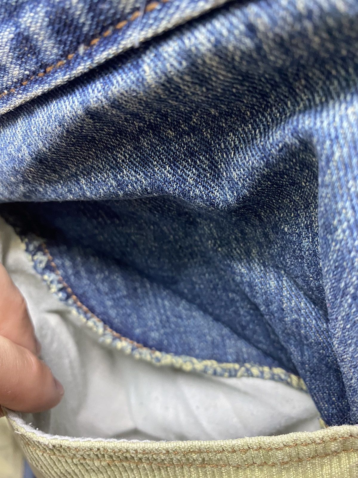 Japanese Brand × Vintage Vintage Denim Velvet Pants Avant Garde If Six Was Nine L Men Size US 32 / EU 48 - 9 Thumbnail