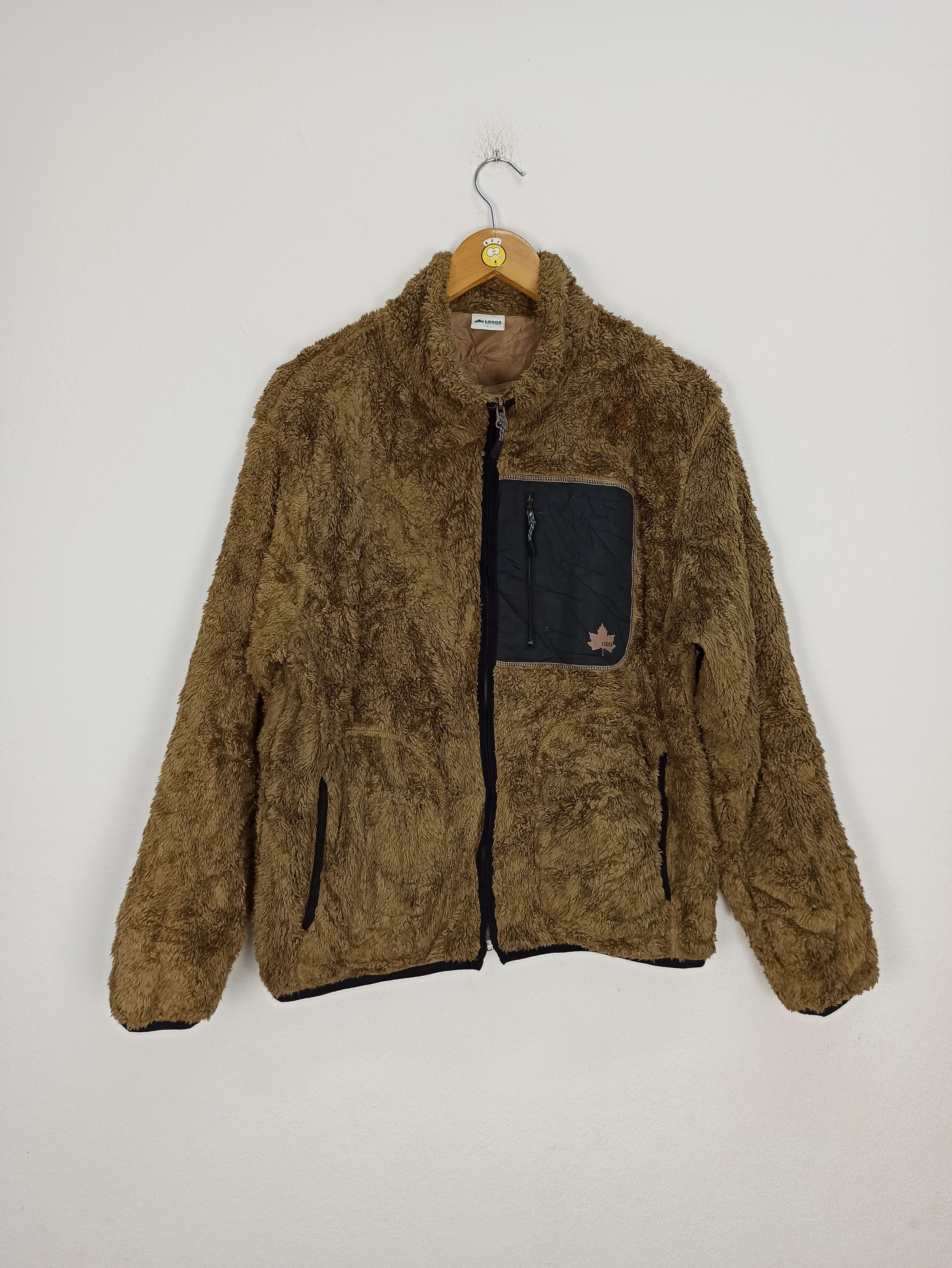 Japanese Brand Fleece Logos Single Pocket Style Patagonia Design Size US L / EU 52-54 / 3 - 1 Thumbnail