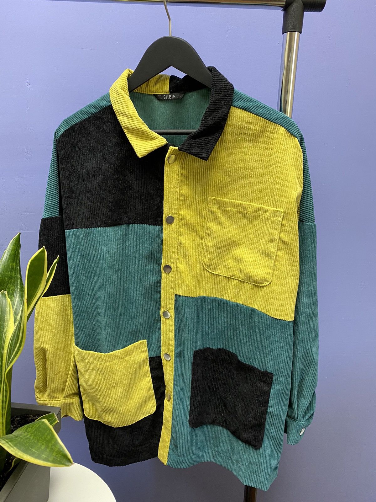 Japanese Brand Japanese brand Multicolour Patchwork Shirt Size US XL / EU 56 / 4 - 4 Thumbnail