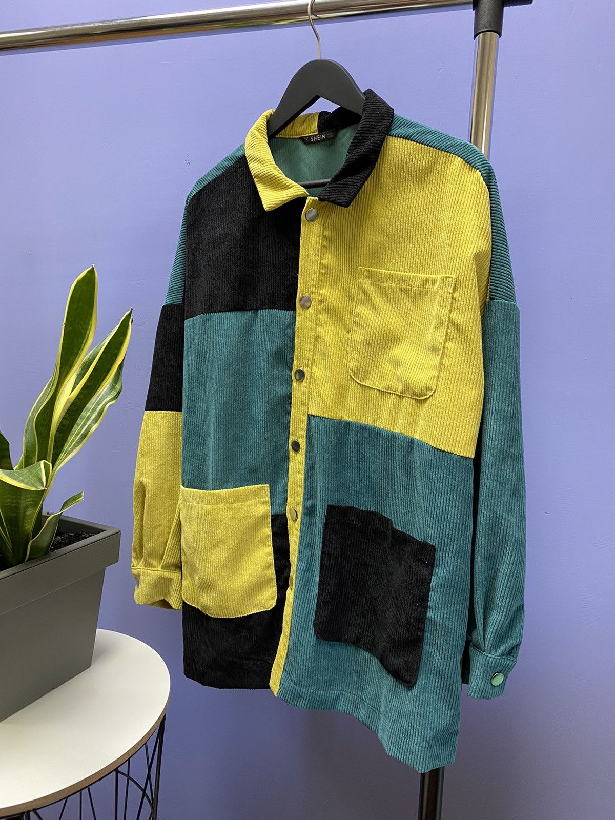 Japanese Brand Japanese brand Multicolour Patchwork Shirt Size US XL / EU 56 / 4 - 2 Thumbnail