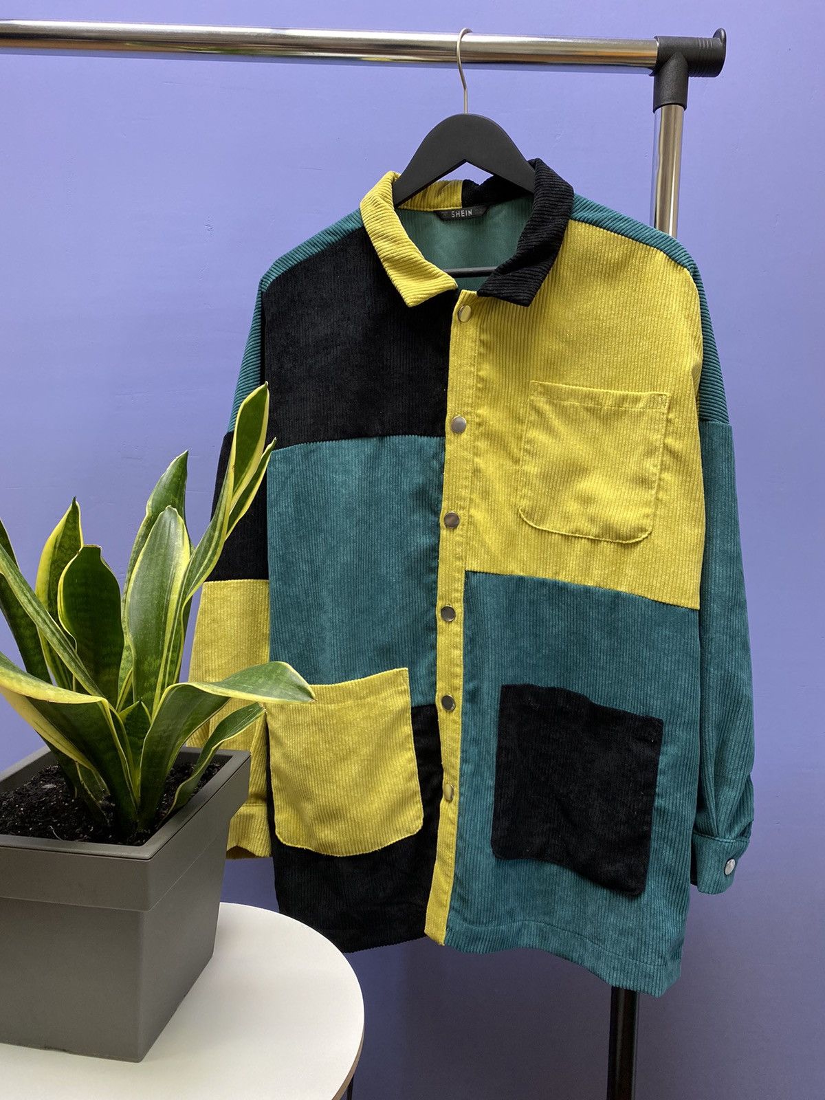 Japanese Brand Japanese brand Multicolour Patchwork Shirt Size US XL / EU 56 / 4 - 1 Thumbnail