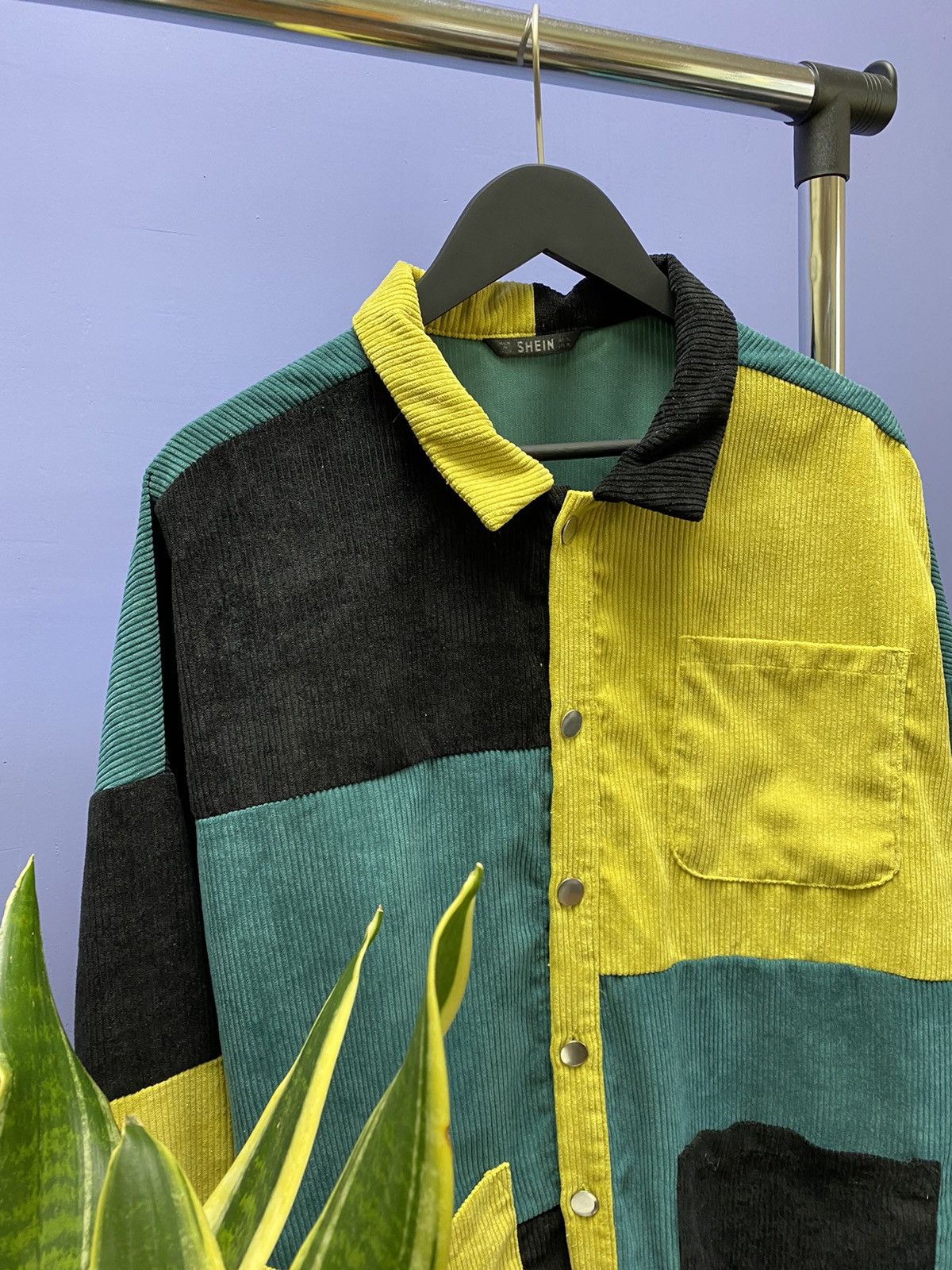 Japanese Brand Japanese brand Multicolour Patchwork Shirt Size US XL / EU 56 / 4 - 6 Thumbnail