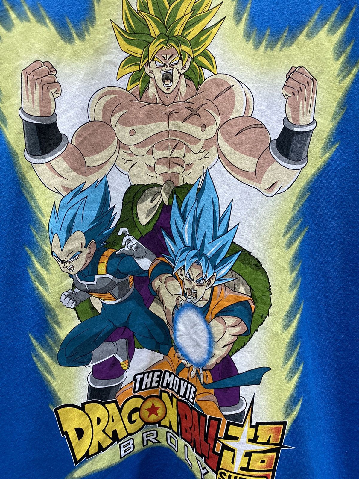 Anime × Japanese Brand × Vintage DragonBall Z Super: Broly Movie Goku T Shirt Size US L / EU 52-54 / 3 - 7 Thumbnail