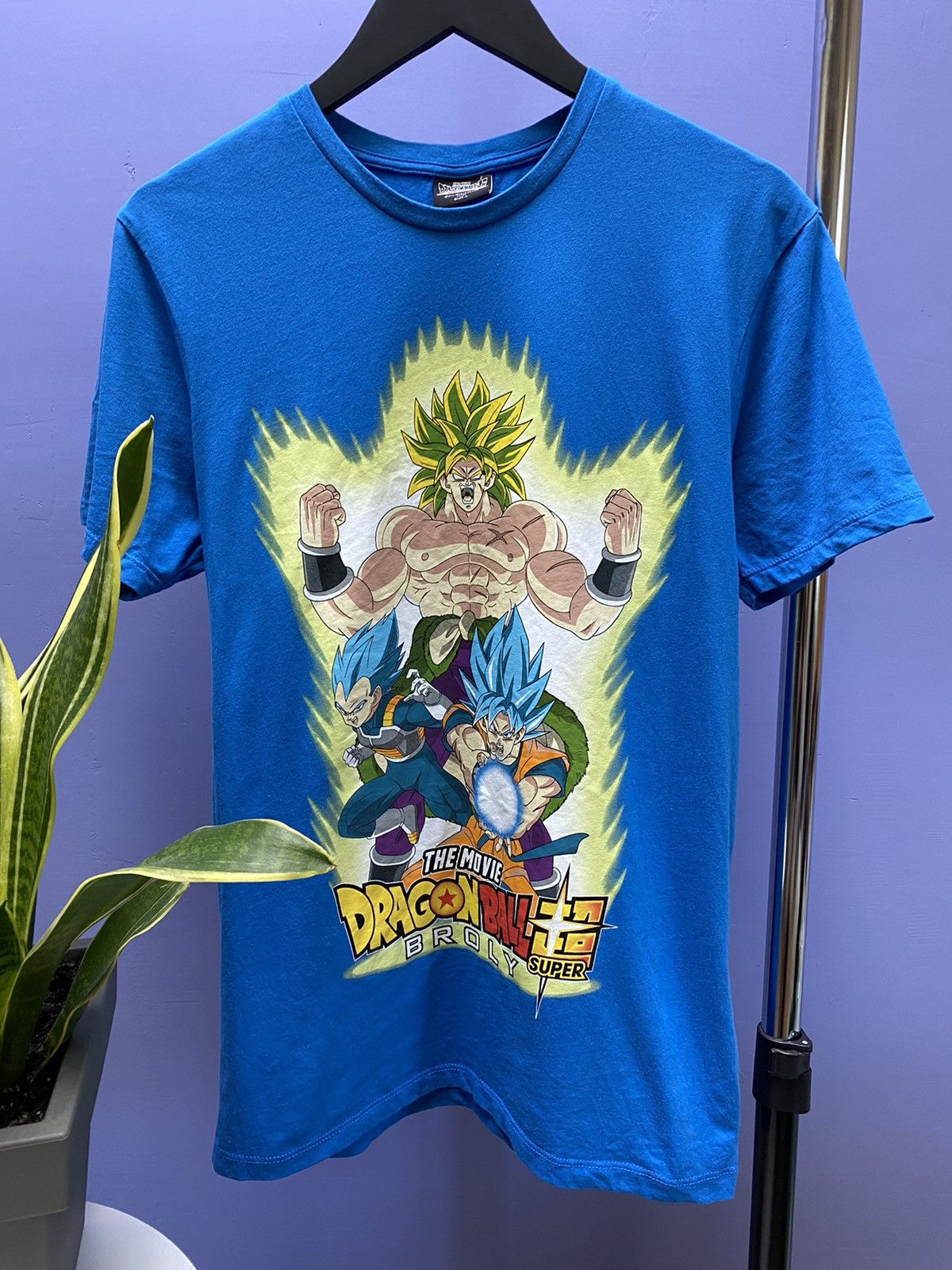 Anime × Japanese Brand × Vintage DragonBall Z Super: Broly Movie Goku T Shirt Size US L / EU 52-54 / 3 - 6 Thumbnail