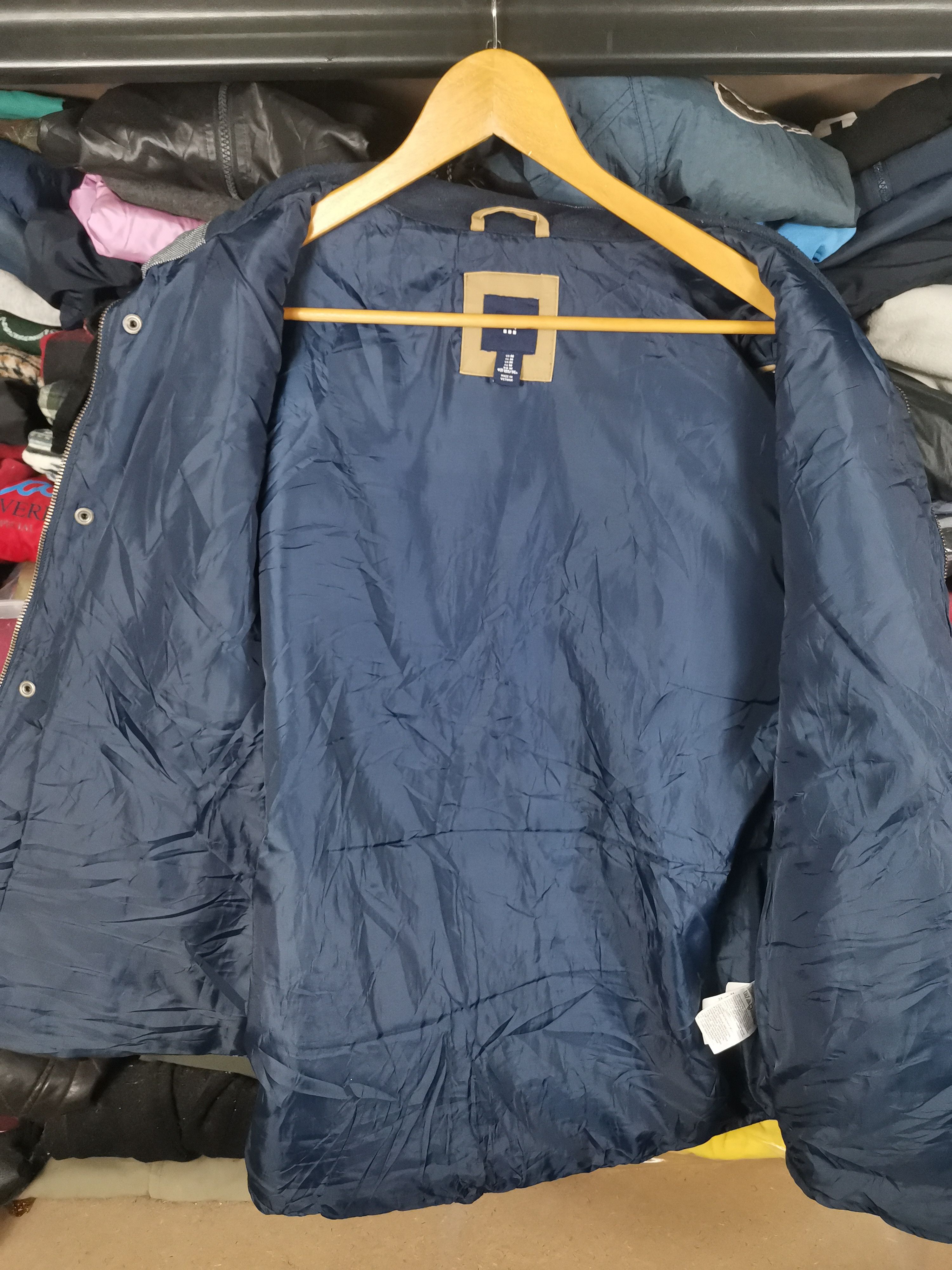Gap × Japanese Brand Vintage Indigo Gap Puffer Vest Size US M / EU 48-50 / 2 - 3 Thumbnail