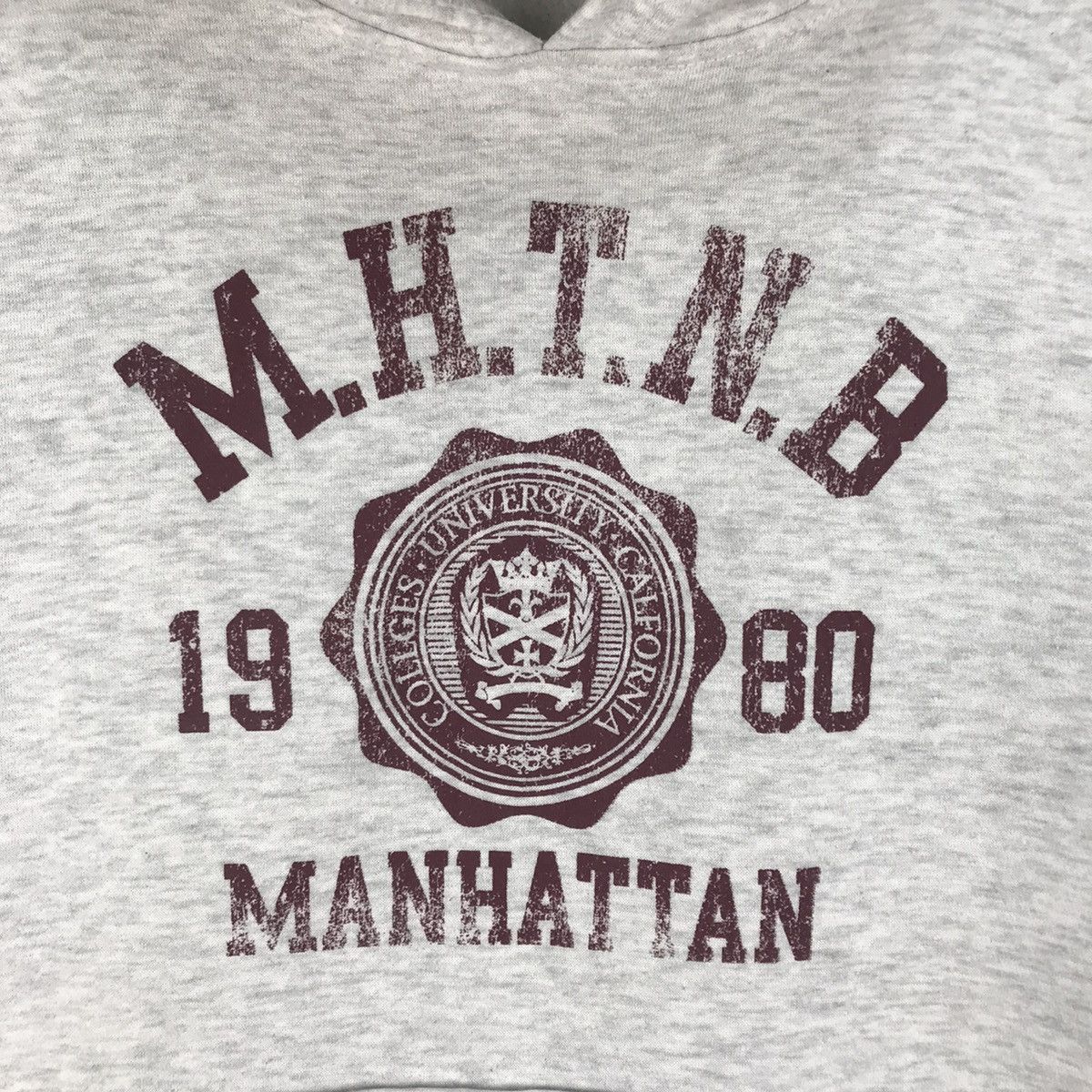 Vintage Vintage Manhattan College Hoodies Size US L / EU 52-54 / 3 - 4 Thumbnail