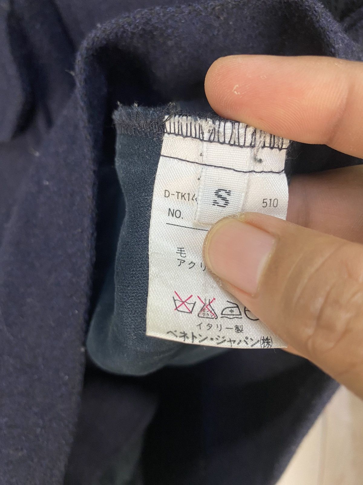 Sisley Vintage Sisley Military Wool Jacket Size US S / EU 44-46 / 1 - 9 Thumbnail