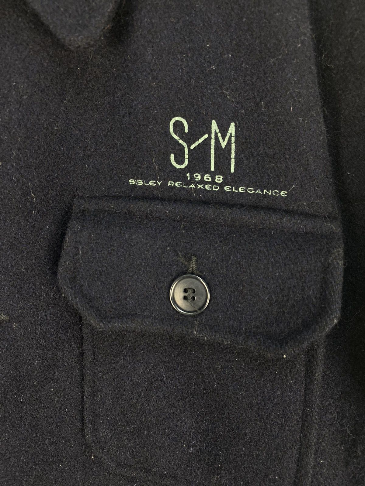 Sisley Vintage Sisley Military Wool Jacket Size US S / EU 44-46 / 1 - 5 Thumbnail