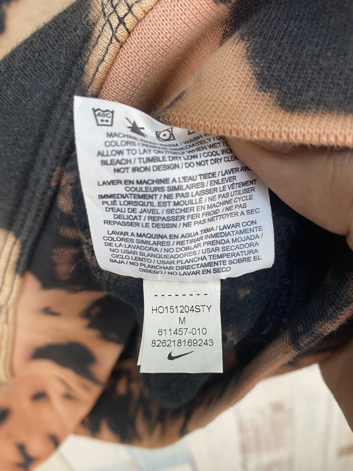 Nike Nike Acid Wash Hoodies Size US M / EU 48-50 / 2 - 8 Thumbnail