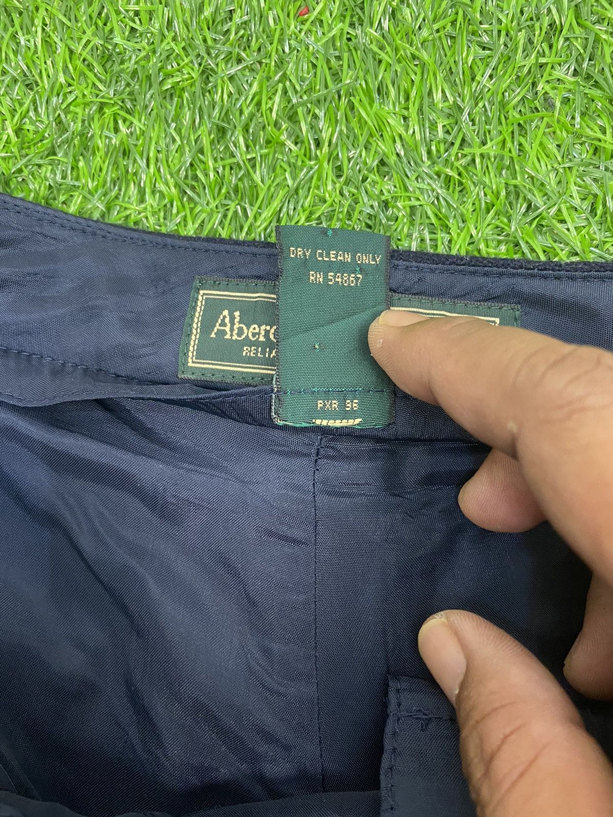 Abercrombie & Fitch Abercrombie & Fitch Wool Pants Nice Design Size US 30 / EU 46 - 6 Thumbnail