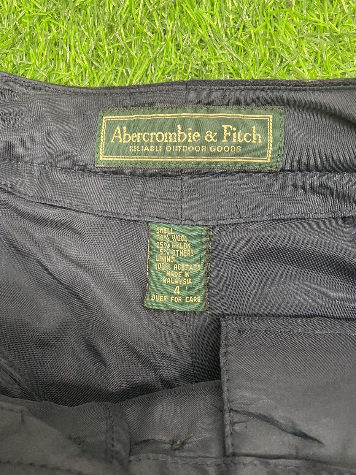 Abercrombie & Fitch Abercrombie & Fitch Wool Pants Nice Design Size US 30 / EU 46 - 5 Thumbnail