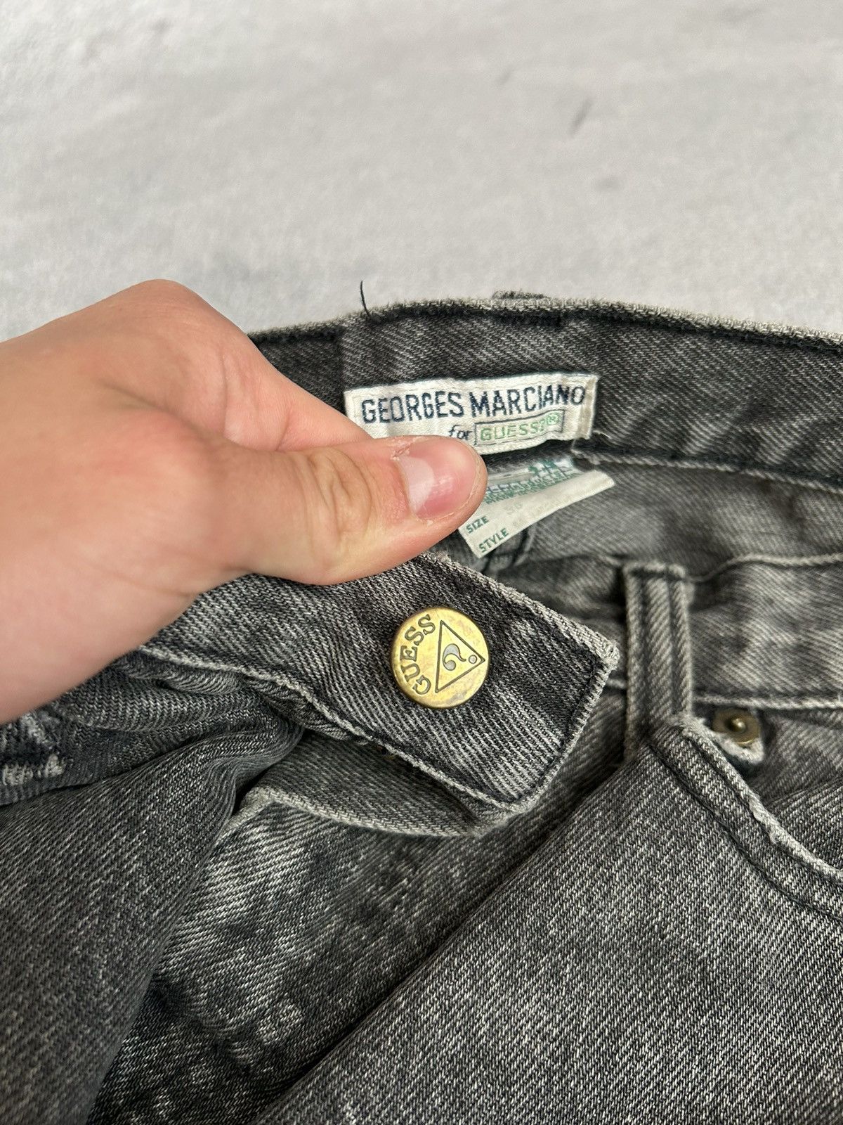Georges Marciano Vintage Georges Marciano for Guess Made in USA Denim Pants Size US 36 / EU 52 - 6 Thumbnail