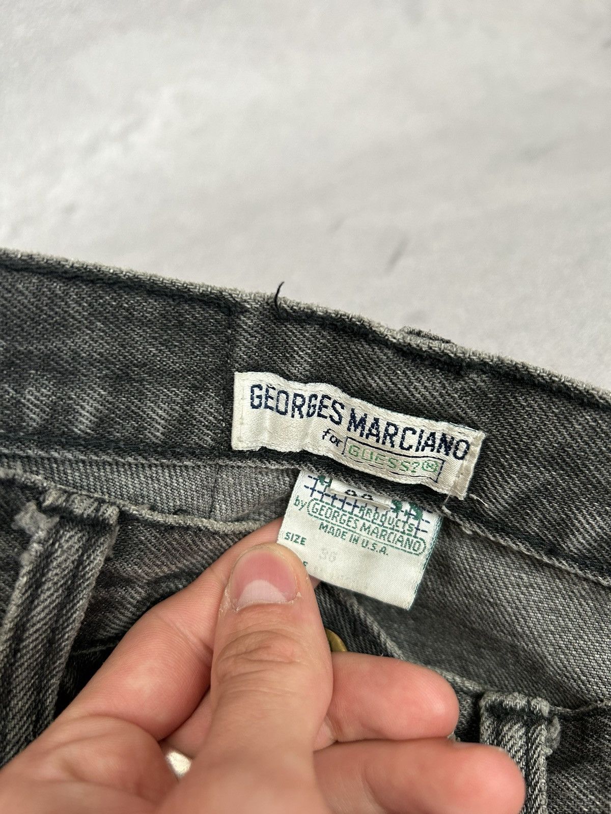 Georges Marciano Vintage Georges Marciano for Guess Made in USA Denim Pants Size US 36 / EU 52 - 5 Thumbnail
