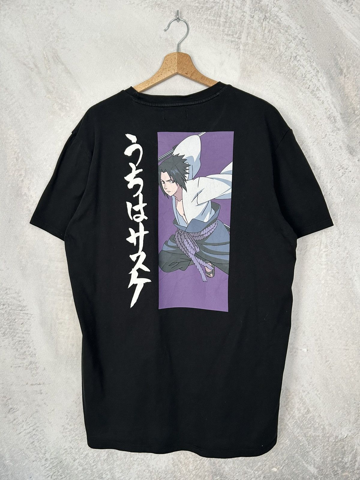 Anime Naruto Sasuke Anime Graphic Tee Movie Cartoon Japanese Size US XL / EU 56 / 4 - 1 Thumbnail