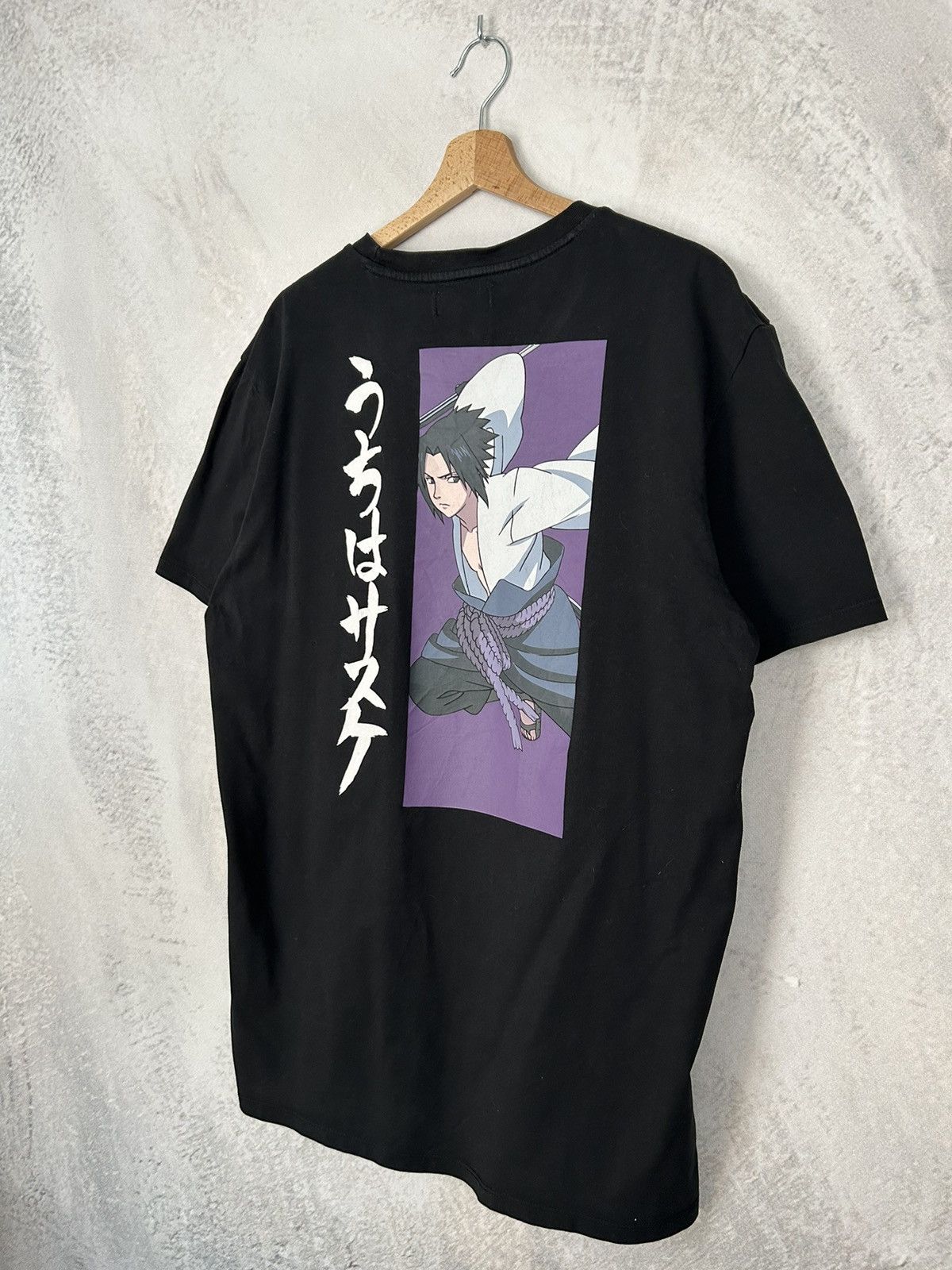 Anime Naruto Sasuke Anime Graphic Tee Movie Cartoon Japanese Size US XL / EU 56 / 4 - 2 Thumbnail