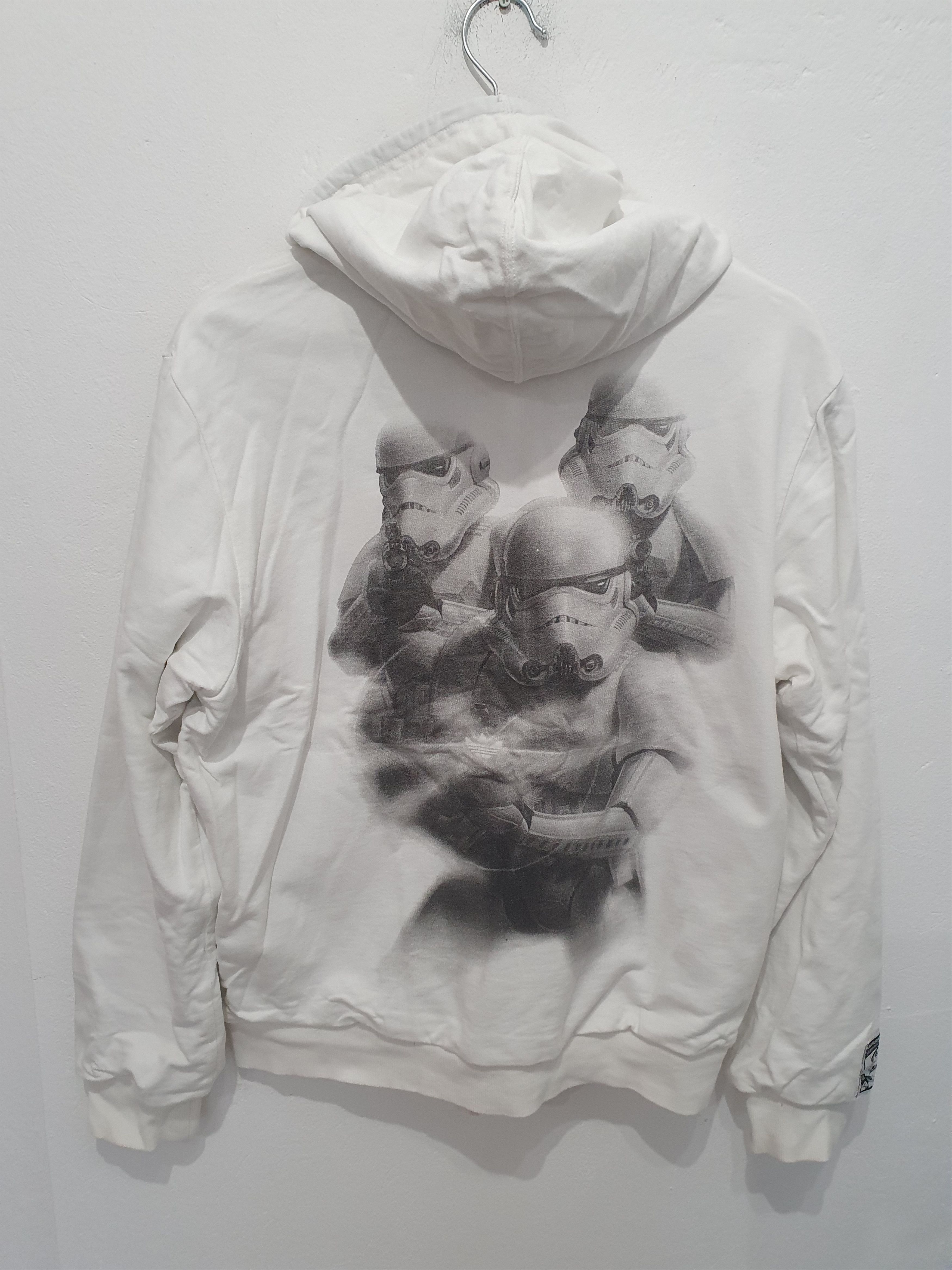 ADIDAS STAR WARS SIZE M ZIP HOODIE RARE darth vader