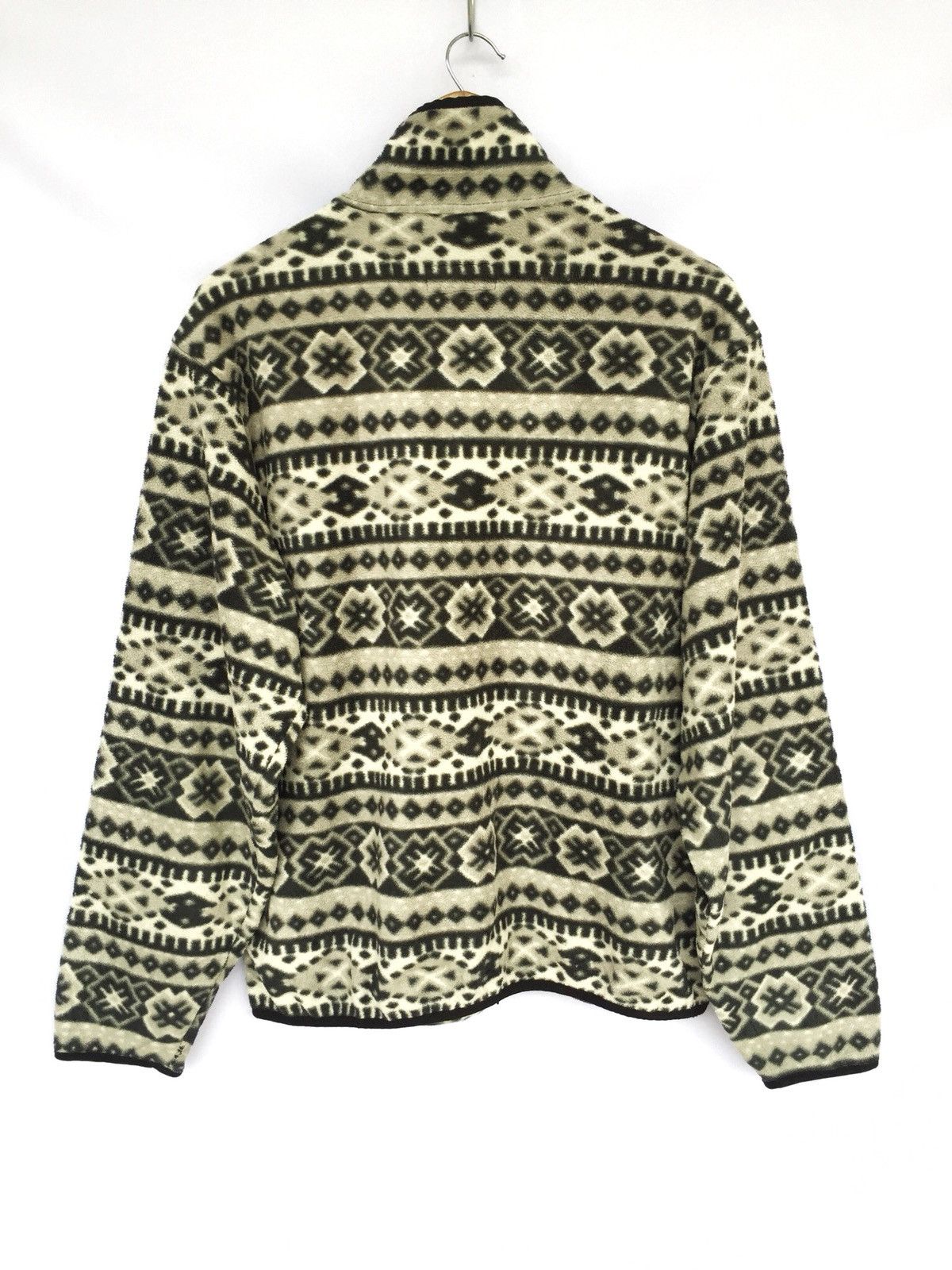 L.L. Bean 90s LL Beans Polartech Windbloc Native Zip Jacket Size US L / EU 52-54 / 3 - 2 Thumbnail