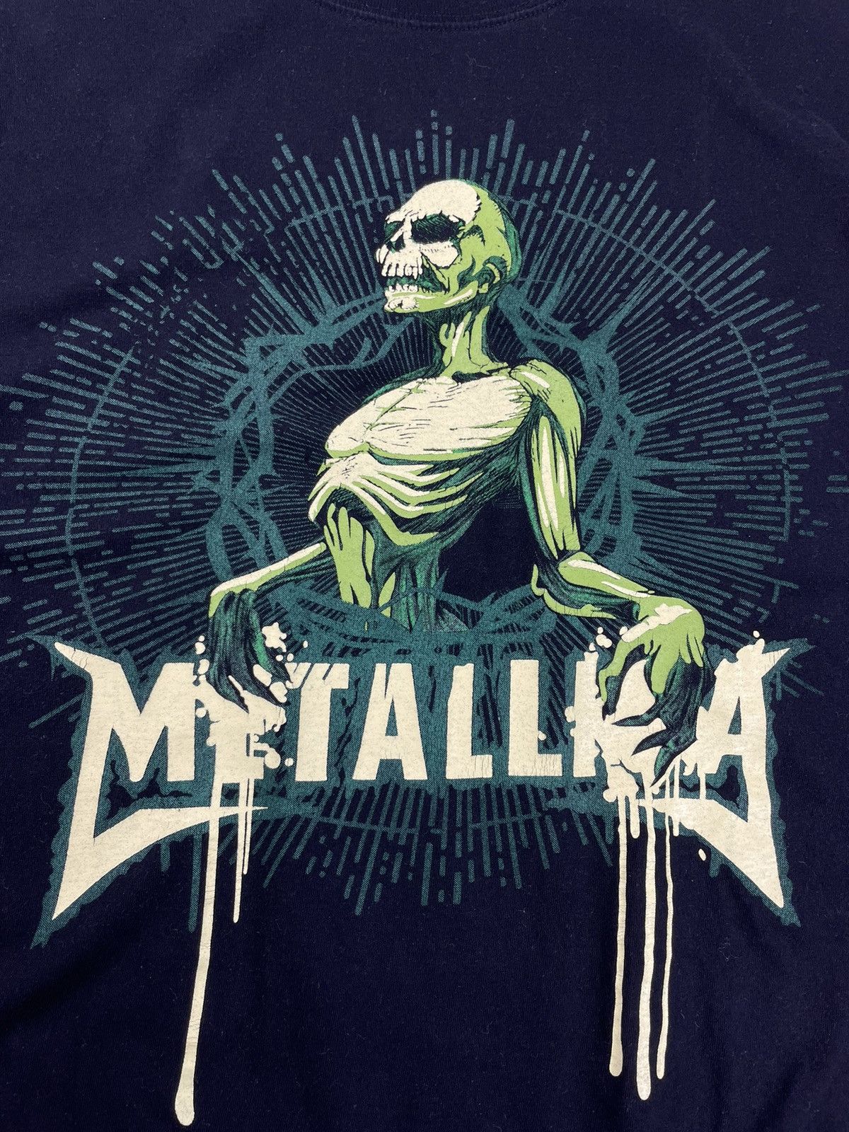 Metallica × Vintage Vintage Metallica Rock Band Tee T-Shirt Size US L / EU 52-54 / 3 - 3 Thumbnail