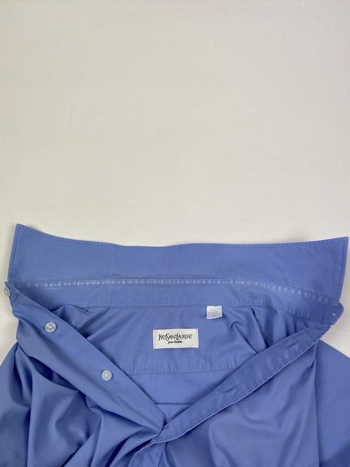 Yves Saint Laurent YSL Yves Saint Laurent vtg men’s long sleeve shirt size 44 Size US L / EU 52-54 / 3 - 9 Thumbnail