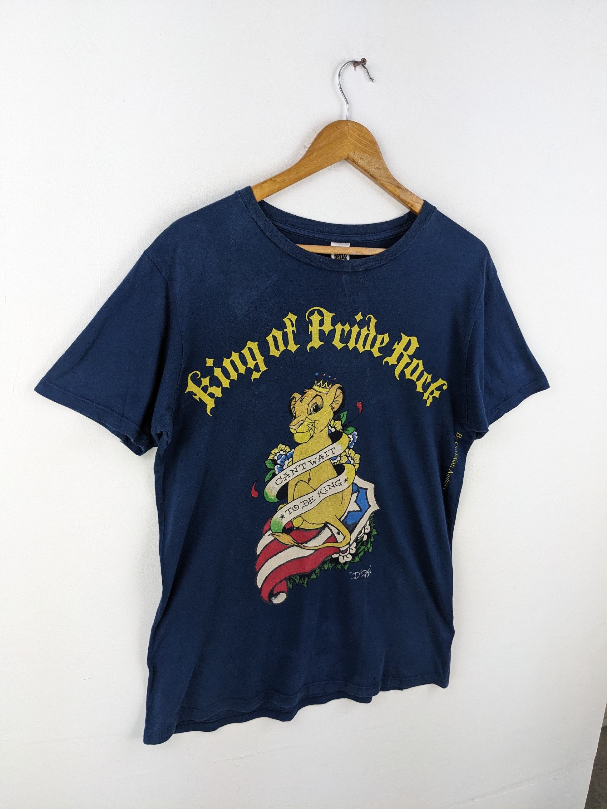 Christian Audigier × Ed Hardy Ed Hardy by Christan Audigier Tee The Lion King Disney Size US M / EU 48-50 / 2 - 9 Thumbnail