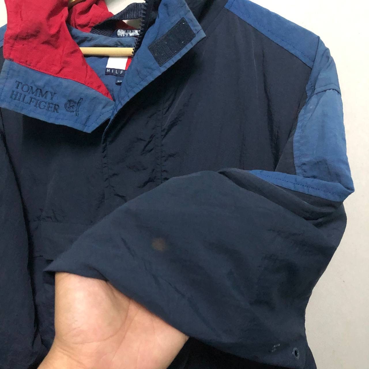 Tommy Hilfiger × Vintage Vintage 90s Tommy Hilfiger USA Sailing Gear Jacket Size US M / EU 48-50 / 2 - 13 Thumbnail