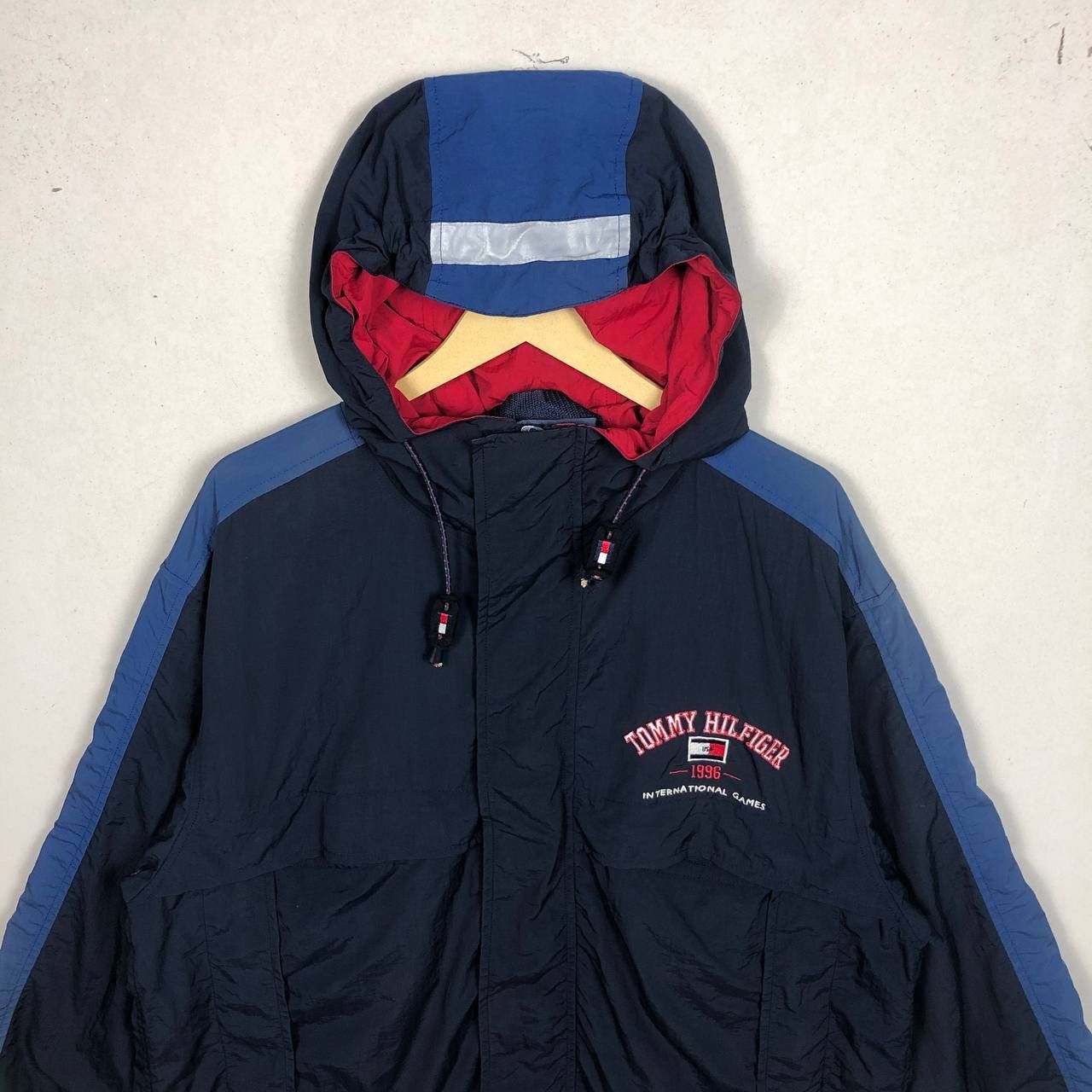 Tommy Hilfiger × Vintage Vintage 90s Tommy Hilfiger USA Sailing Gear Jacket Size US M / EU 48-50 / 2 - 5 Thumbnail