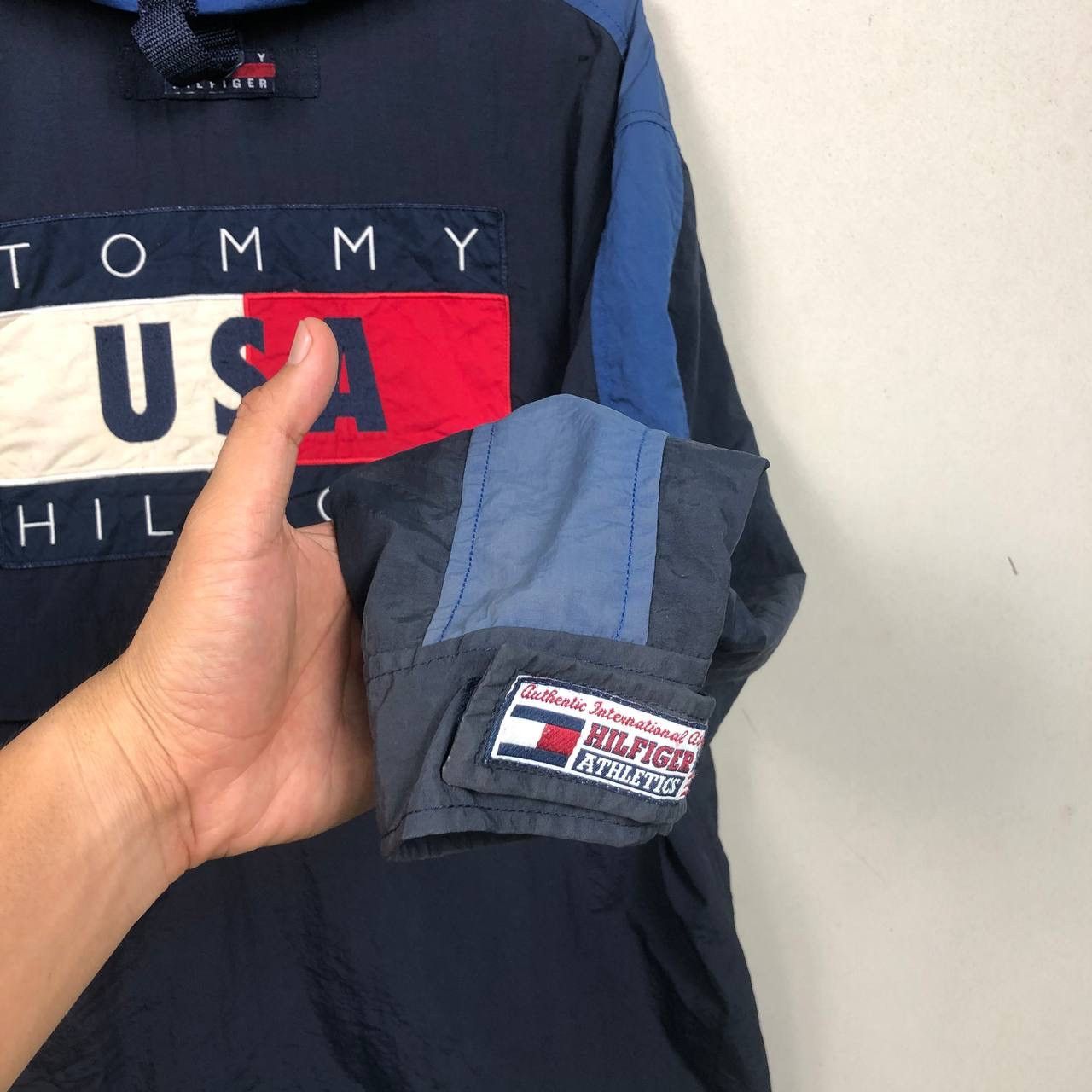 Tommy Hilfiger × Vintage Vintage 90s Tommy Hilfiger USA Sailing Gear Jacket Size US M / EU 48-50 / 2 - 6 Thumbnail