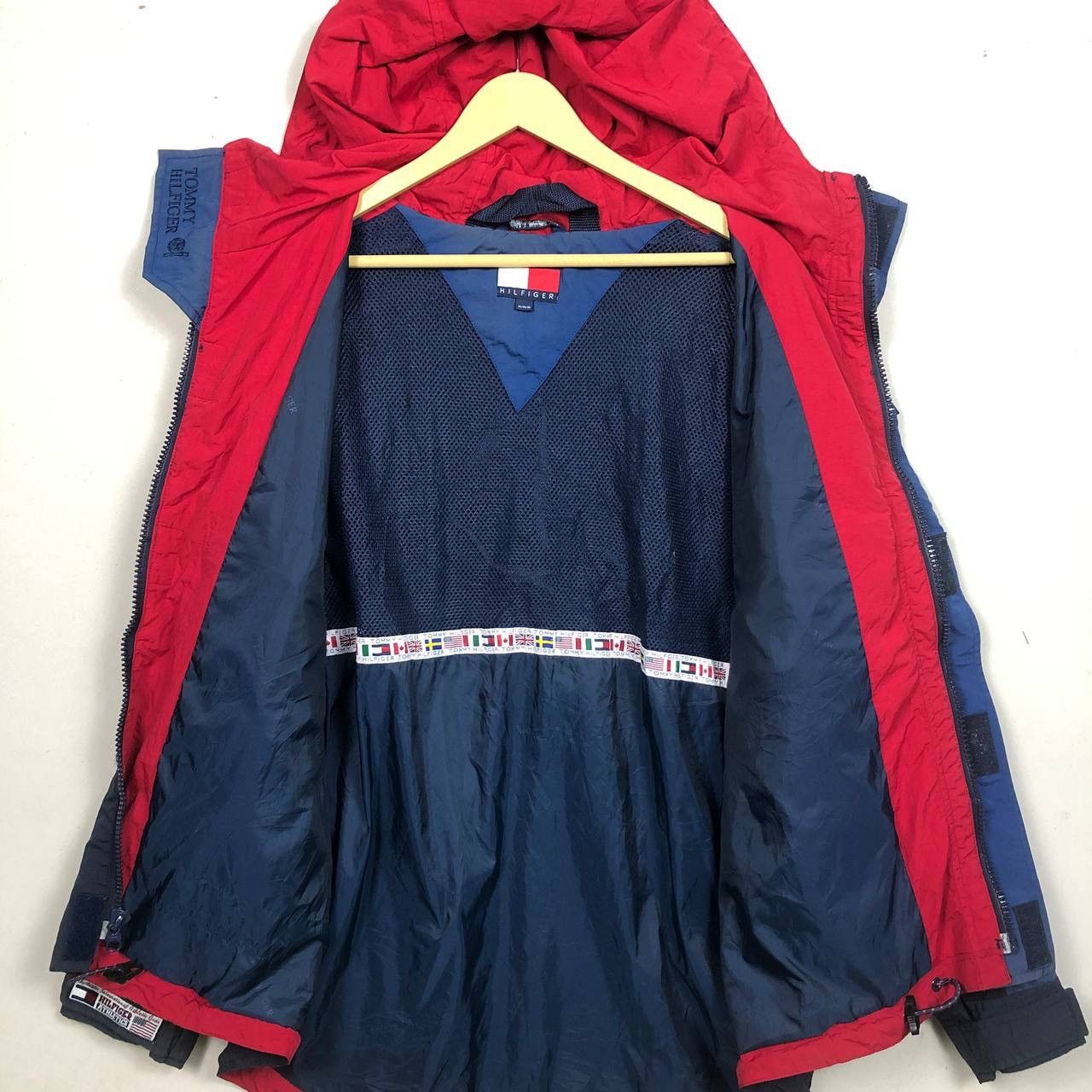 Tommy Hilfiger × Vintage Vintage 90s Tommy Hilfiger USA Sailing Gear Jacket Size US M / EU 48-50 / 2 - 3 Thumbnail