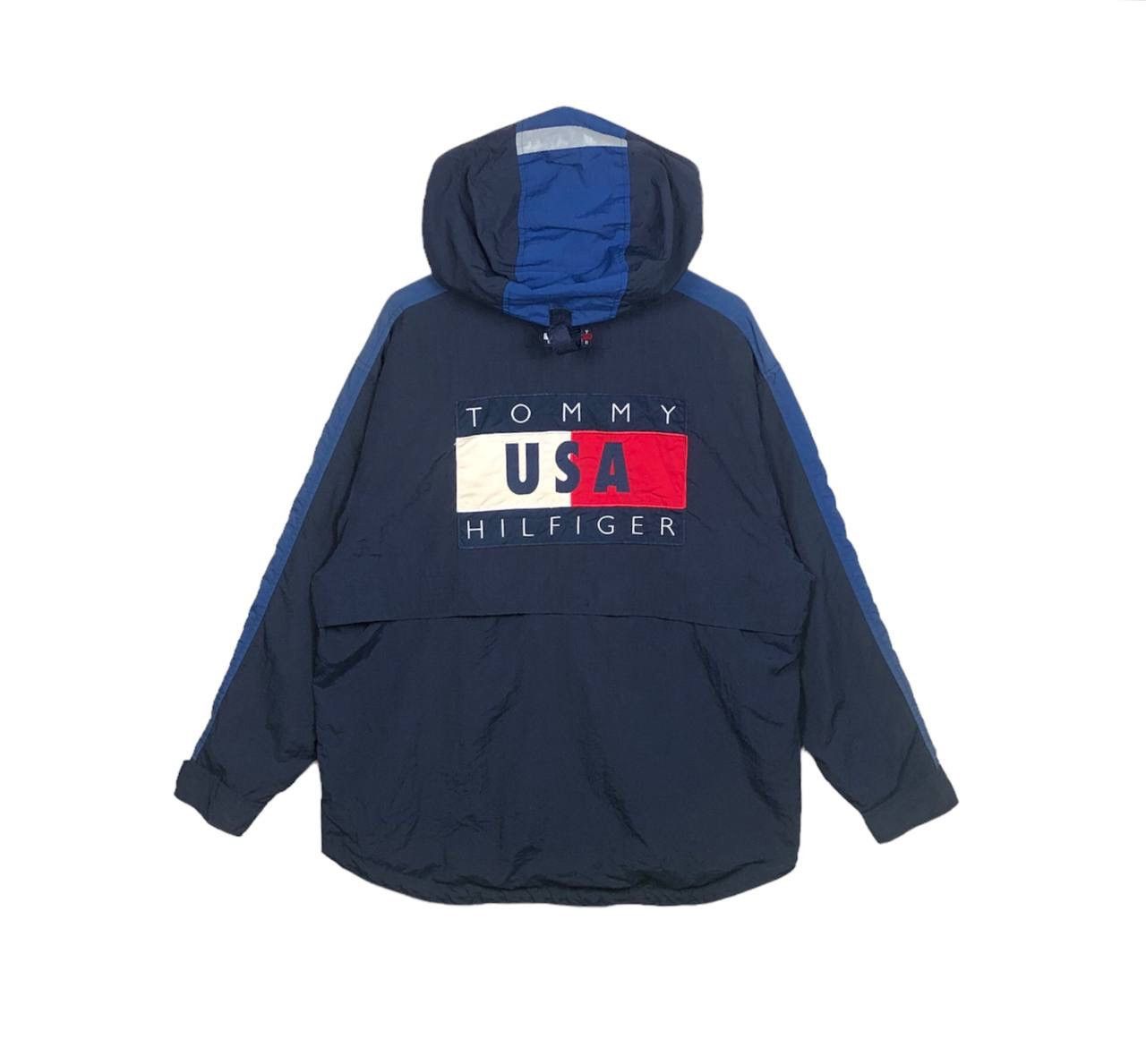 Tommy Hilfiger × Vintage Vintage 90s Tommy Hilfiger USA Sailing Gear Jacket Size US M / EU 48-50 / 2 - 1 Thumbnail