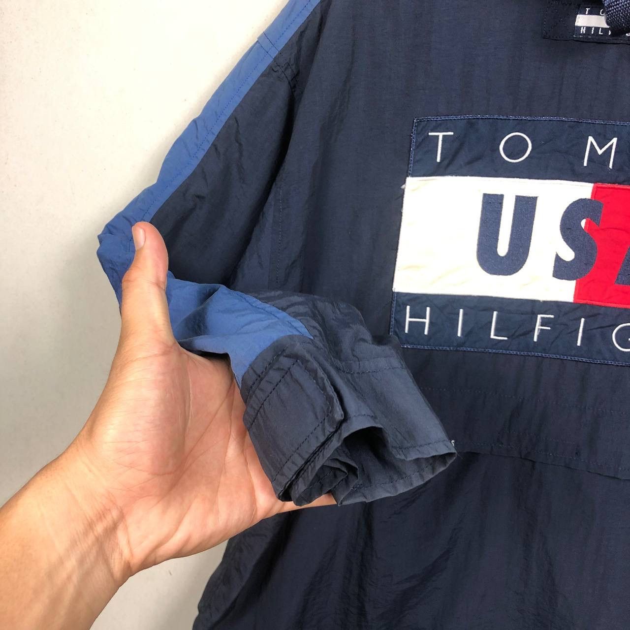 Tommy Hilfiger × Vintage Vintage 90s Tommy Hilfiger USA Sailing Gear Jacket Size US M / EU 48-50 / 2 - 7 Thumbnail