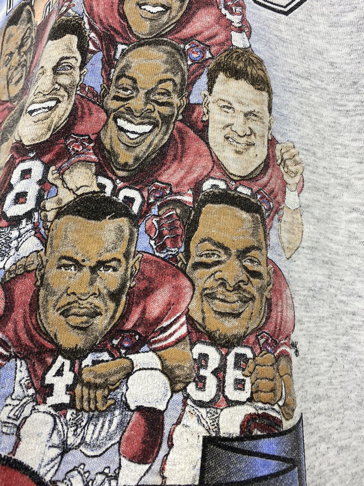 NFL San Francisco 49ERS Super Bowl Champ 1995 Sweatshirt Buffalo Size US L / EU 52-54 / 3 - 6 Thumbnail