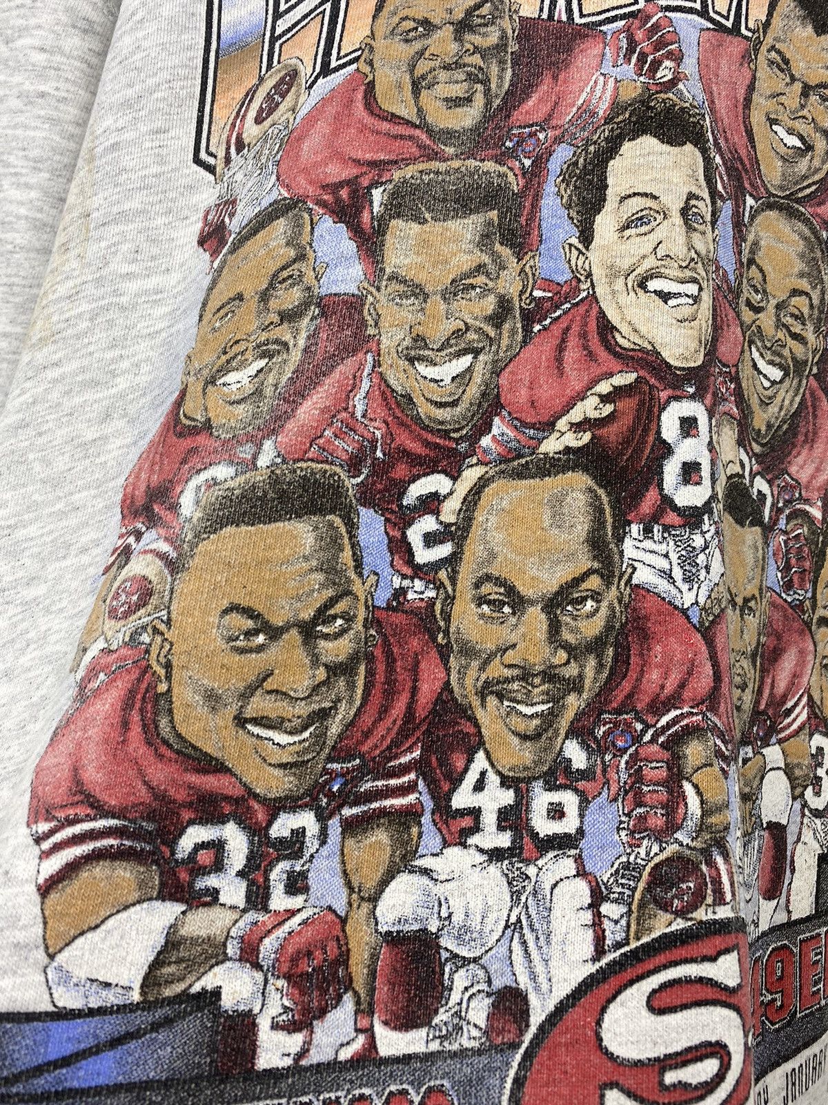 NFL San Francisco 49ERS Super Bowl Champ 1995 Sweatshirt Buffalo Size US L / EU 52-54 / 3 - 5 Thumbnail