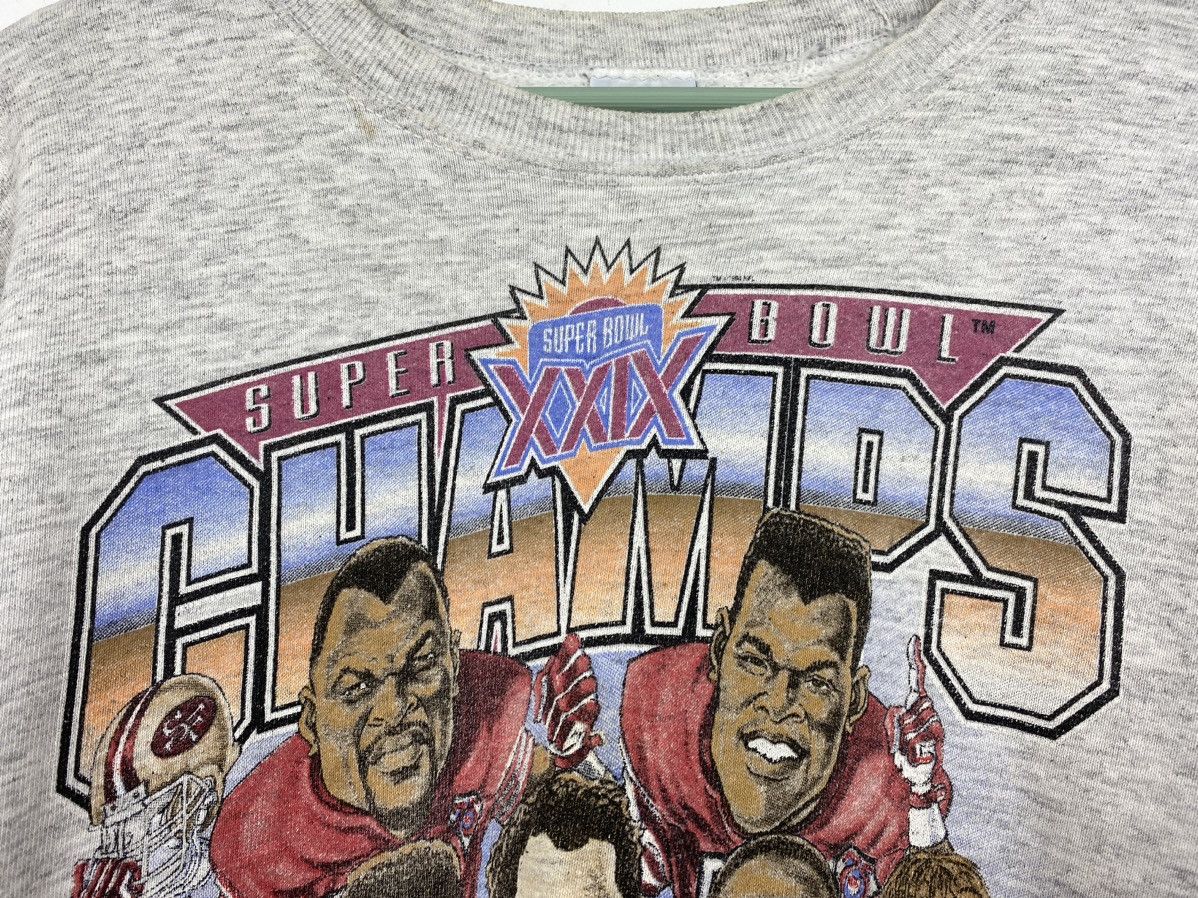 NFL San Francisco 49ERS Super Bowl Champ 1995 Sweatshirt Buffalo Size US L / EU 52-54 / 3 - 7 Thumbnail