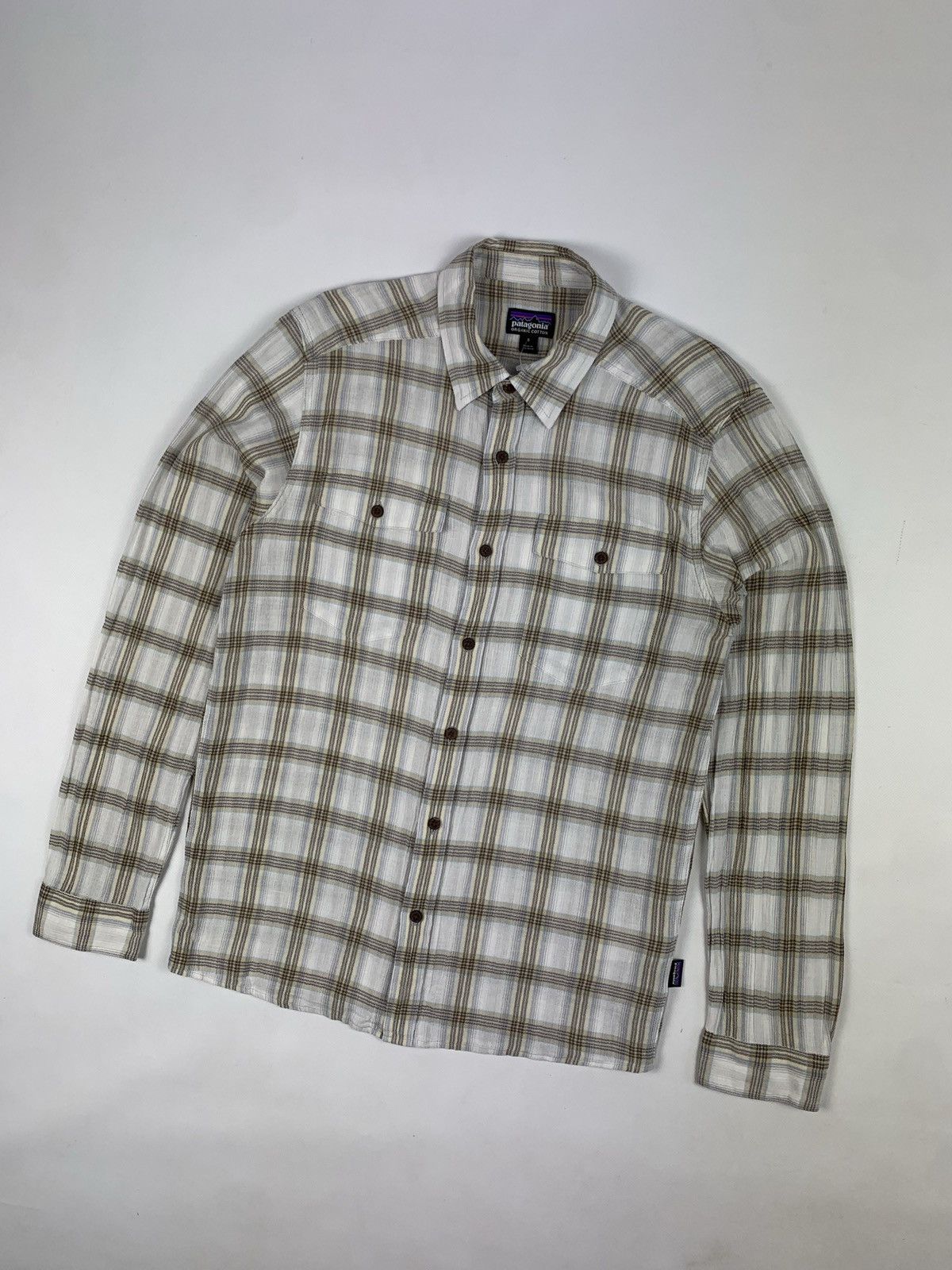 Patagonia Patagonia organic cotton men’s long sleeve checked shirt Size US S / EU 44-46 / 1 - 1 Thumbnail