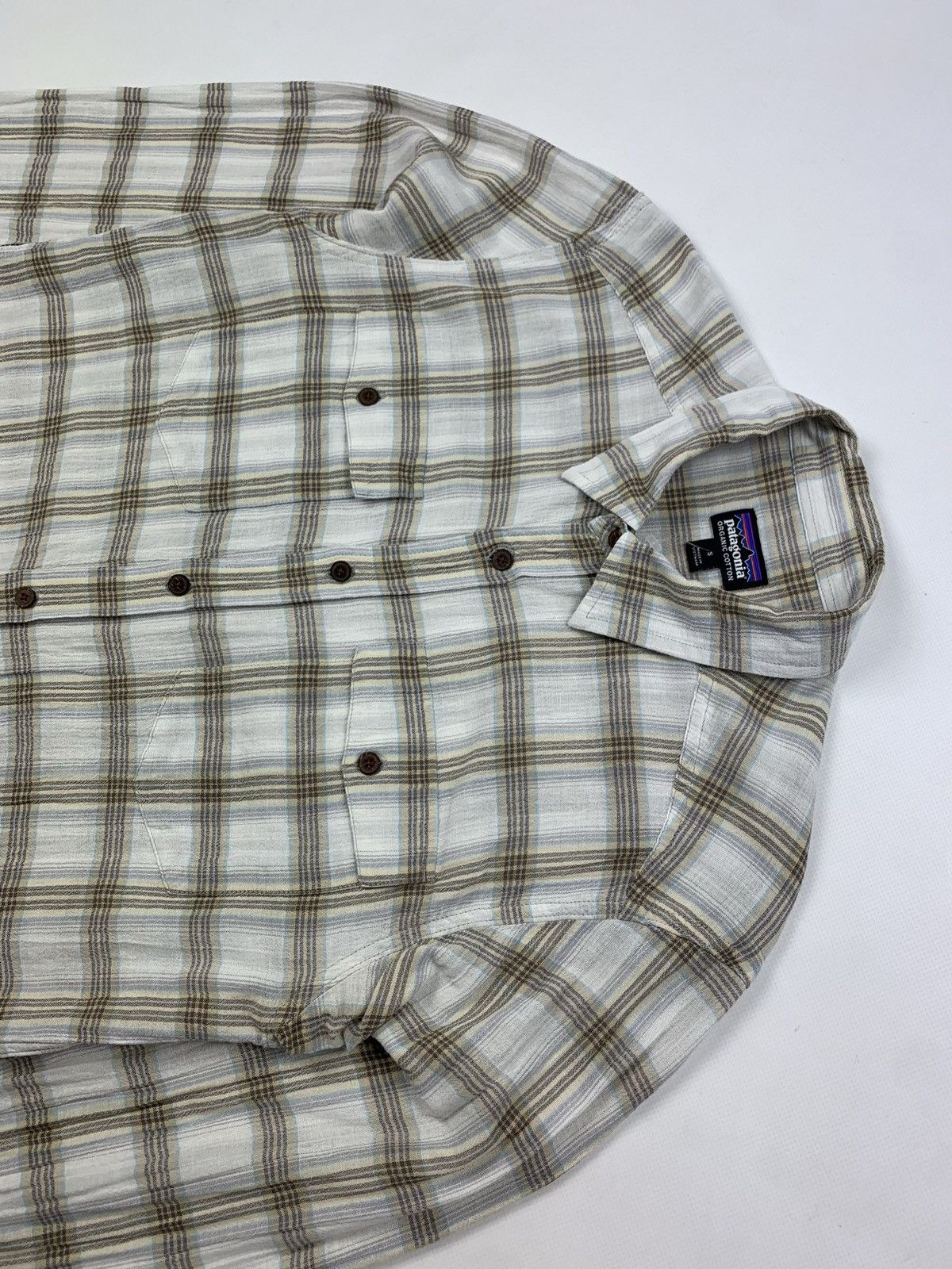 Patagonia Patagonia organic cotton men’s long sleeve checked shirt Size US S / EU 44-46 / 1 - 2 Thumbnail