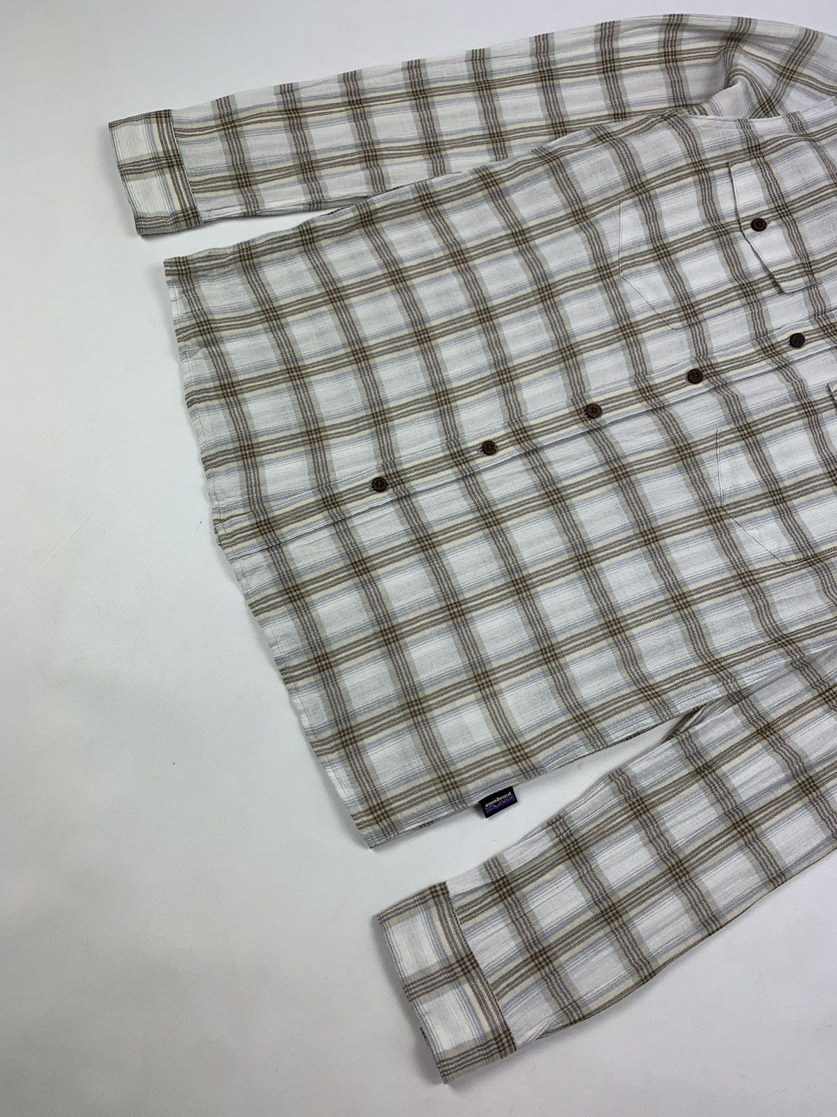 Patagonia Patagonia organic cotton men’s long sleeve checked shirt Size US S / EU 44-46 / 1 - 3 Thumbnail