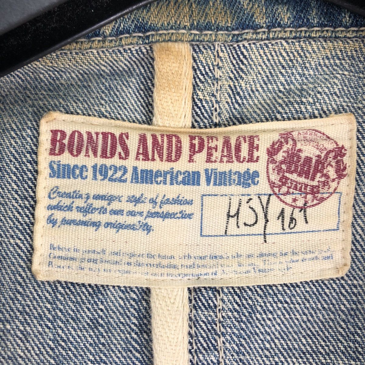 Vintage Vintage Denim Coat Jacket Women by Bonds And Peace Size XXS / US 00 / IT 34 - 11 Thumbnail