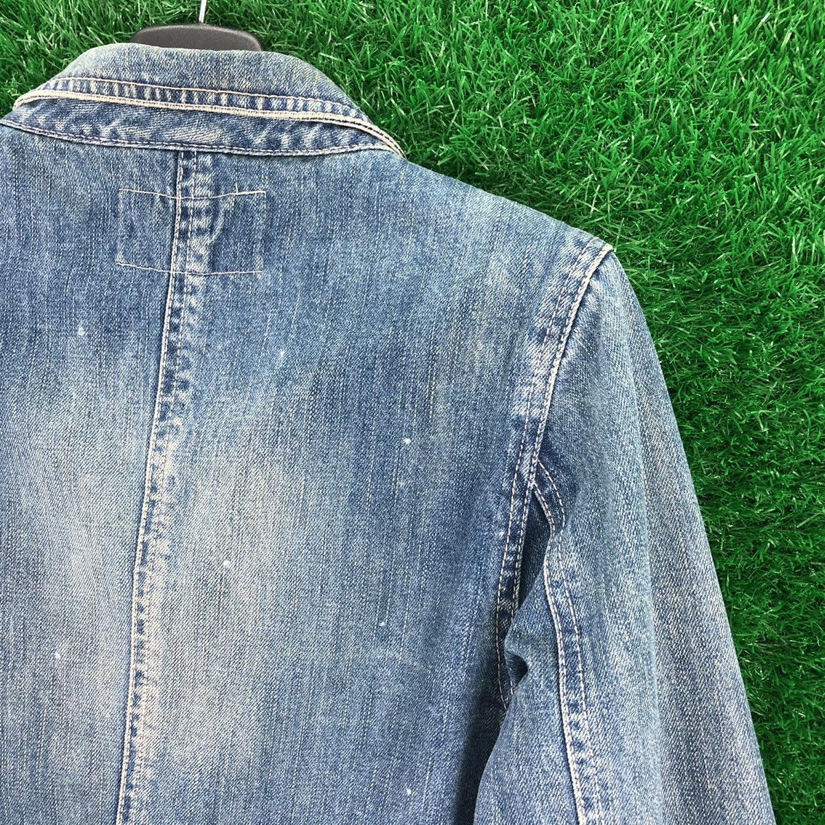Vintage Vintage Denim Coat Jacket Women by Bonds And Peace Size XXS / US 00 / IT 34 - 5 Thumbnail