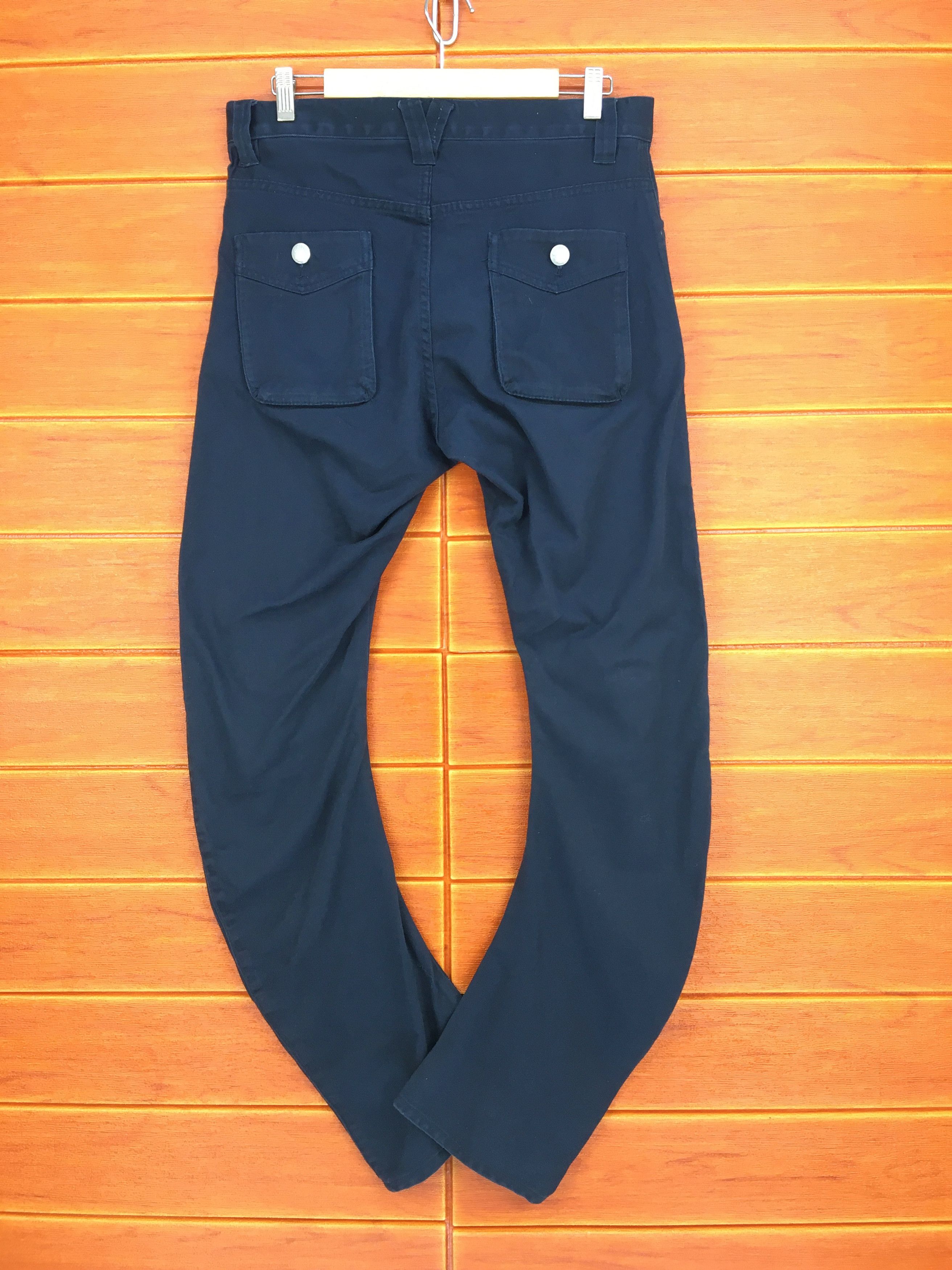 PPFM Japanese Brand PPFM Union Made Curved Denim Pants Size US 32 / EU 48 - 10 Thumbnail