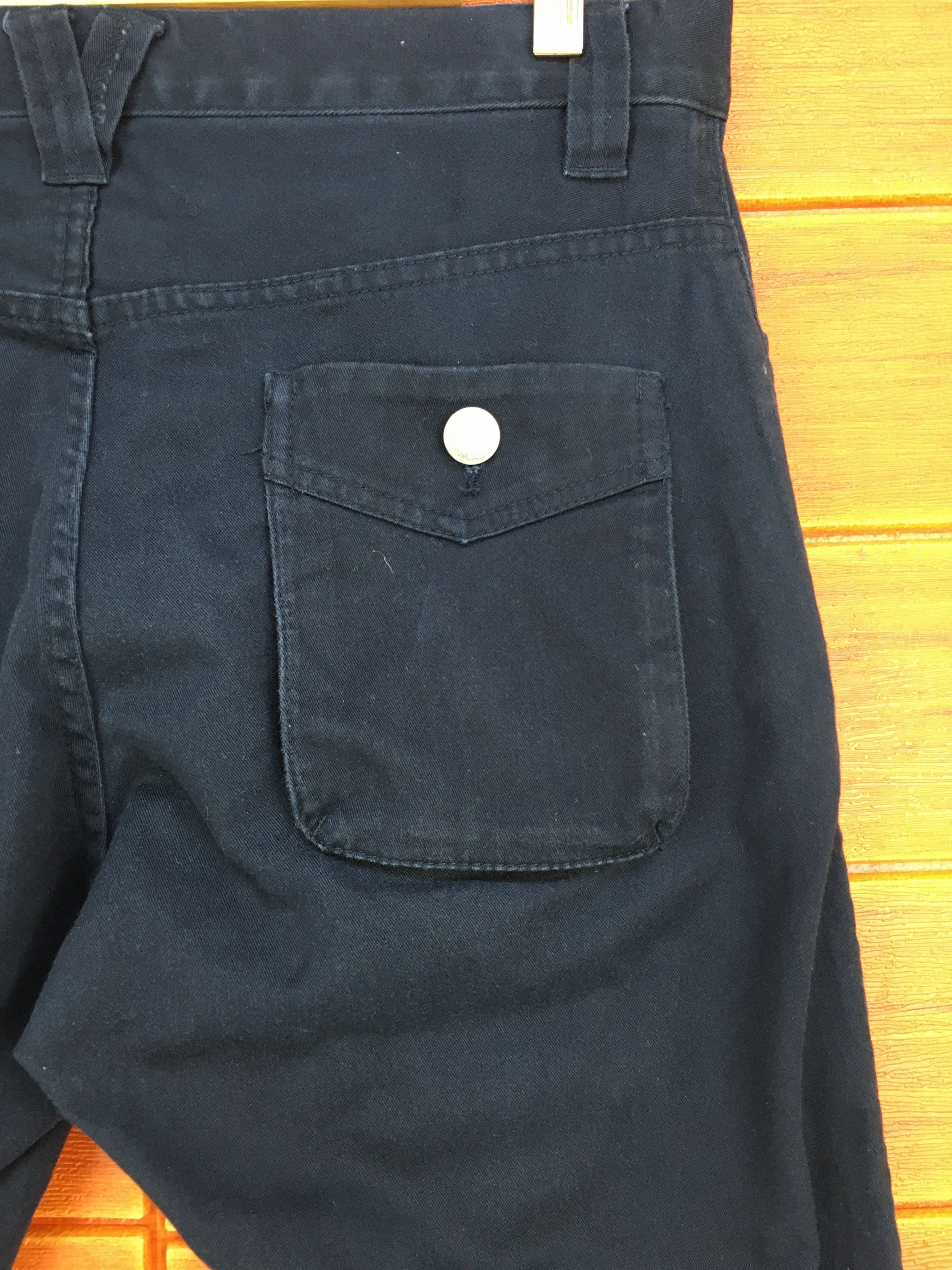 PPFM Japanese Brand PPFM Union Made Curved Denim Pants Size US 32 / EU 48 - 13 Thumbnail