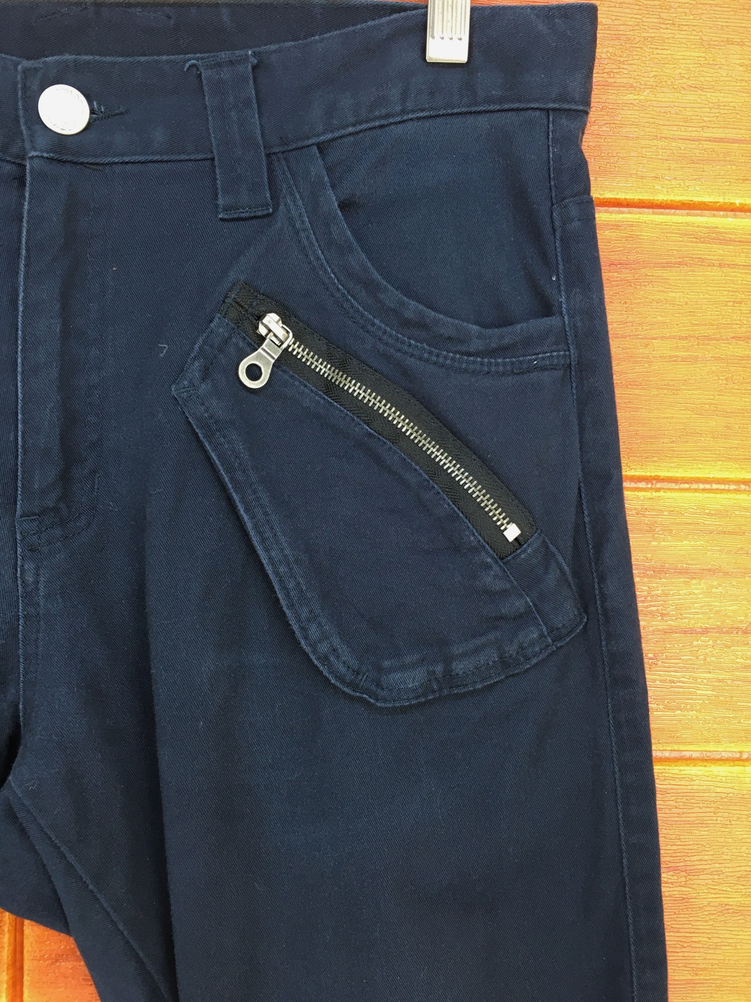 PPFM Japanese Brand PPFM Union Made Curved Denim Pants Size US 32 / EU 48 - 4 Thumbnail